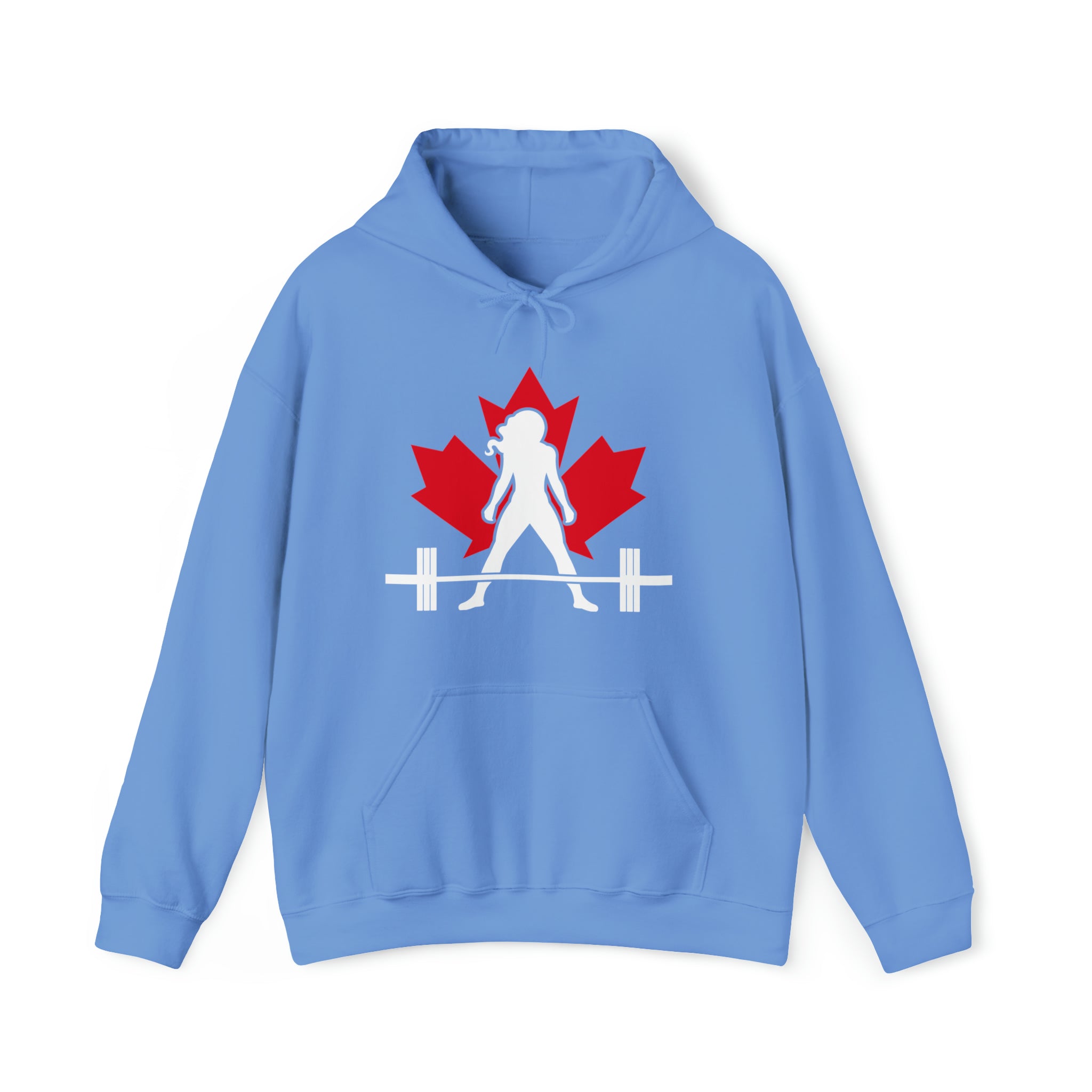 Unisex Heavy Blend Hooded Sweatshirt - Canada Dark Logo - Plain Back