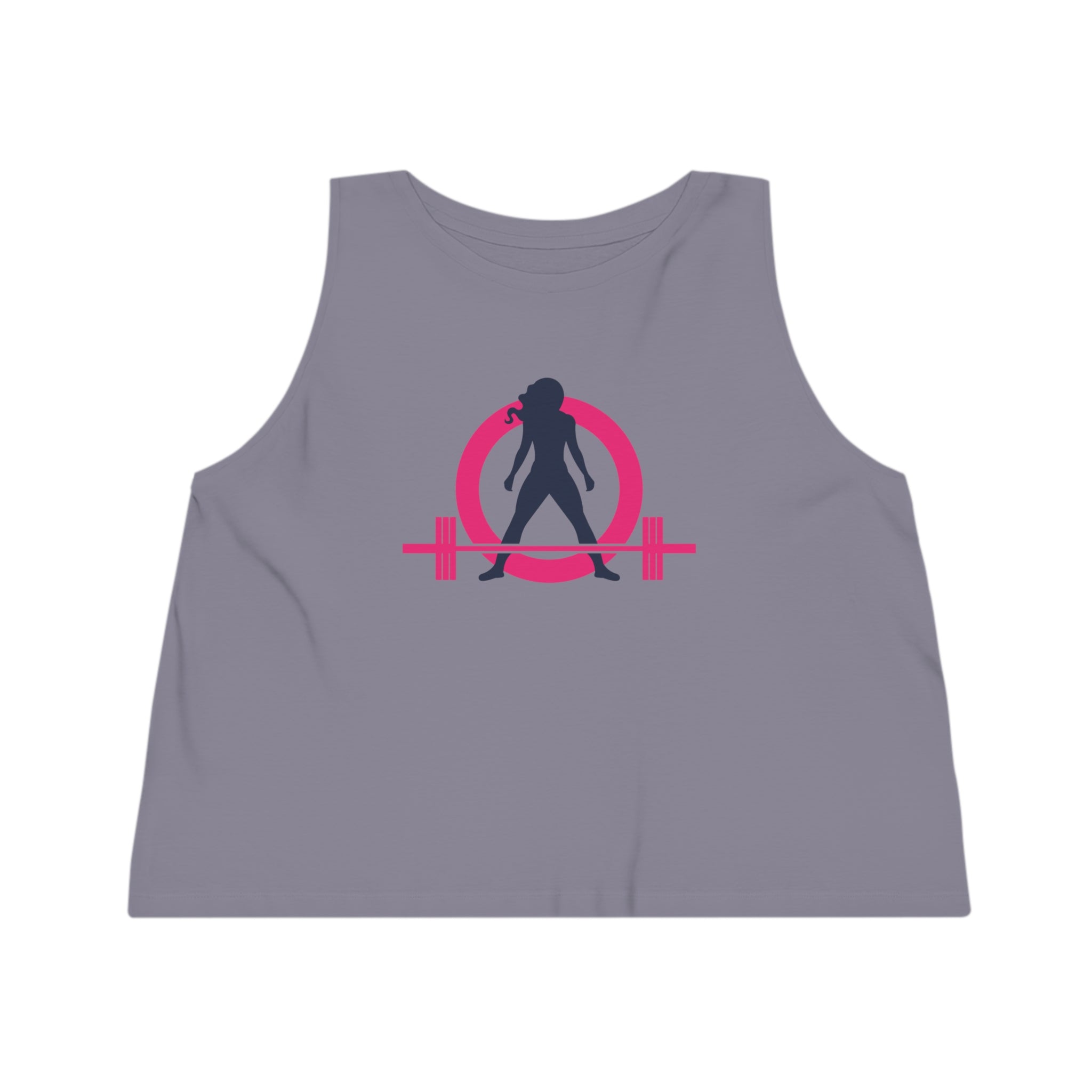 Women's Dancer Cropped Tank Top - Classic Logo