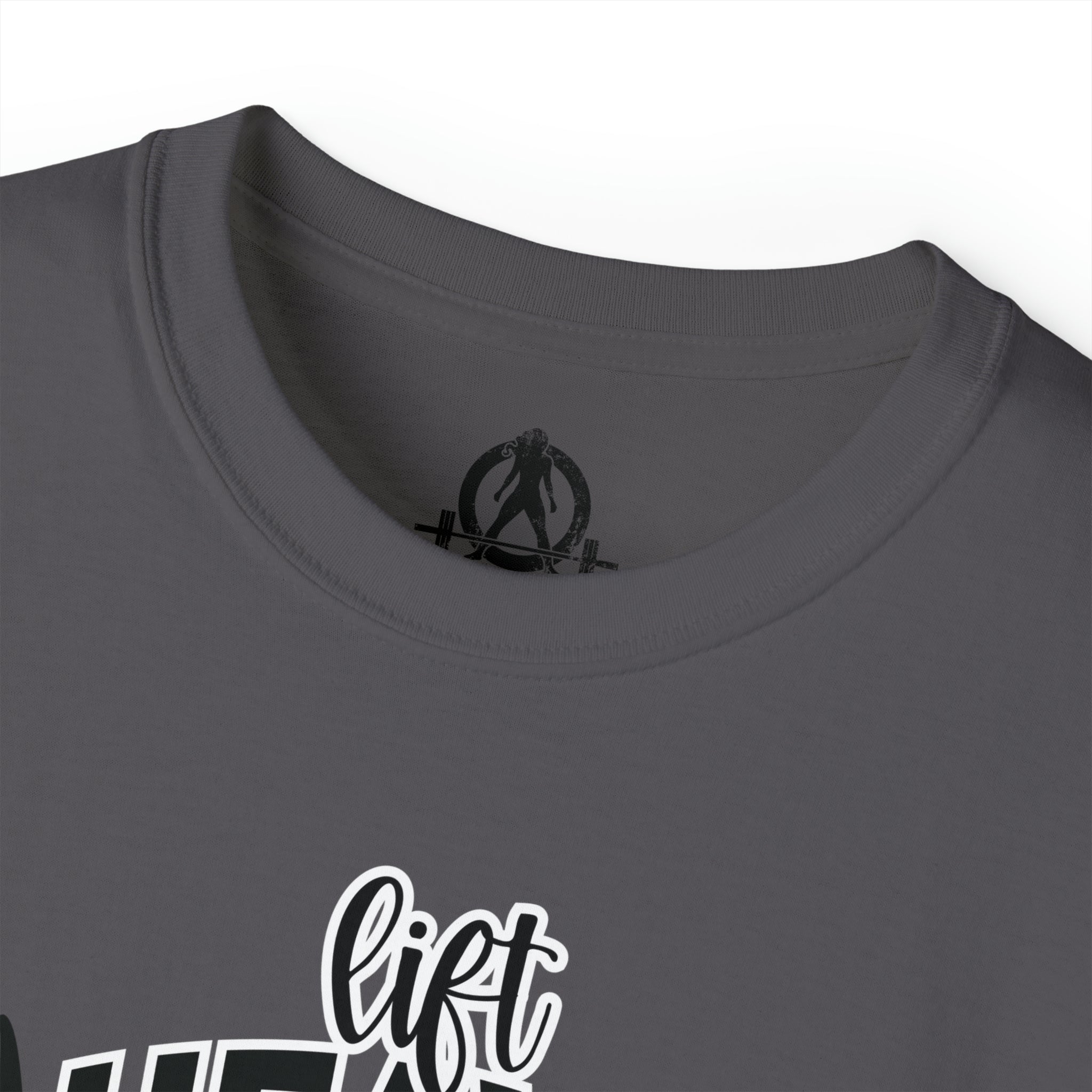 Lift Heavy Swing Fast - Unisex Ultra Cotton Tee - Black Logo
