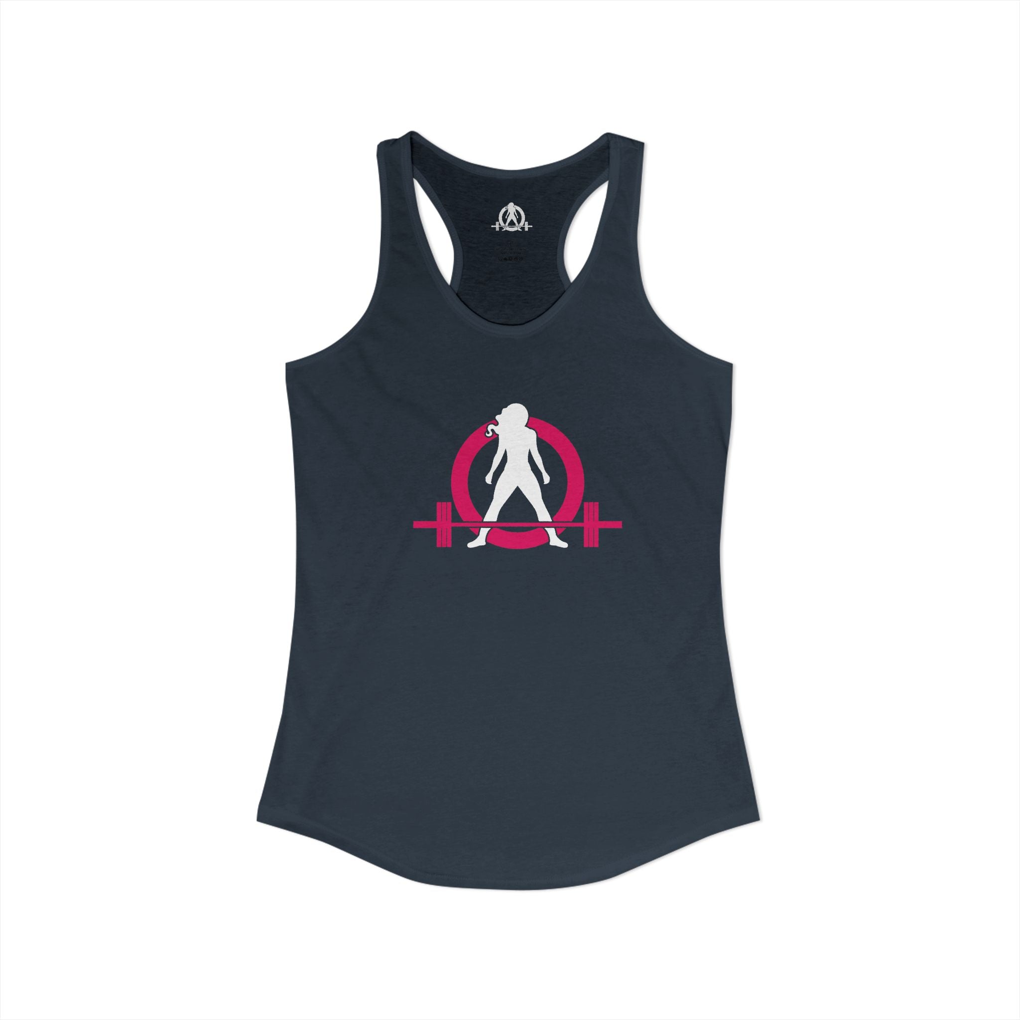 Strong Is Beautiful - Women's Ideal Racerback Tank - Classic Logo Front & Back