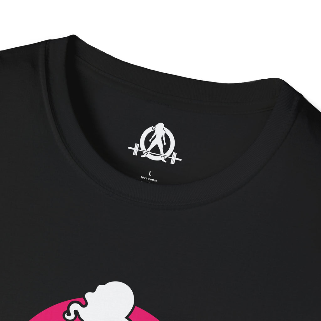 Strong Is Beautiful  - Unisex Softstyle T-Shirt - White Print on on back.