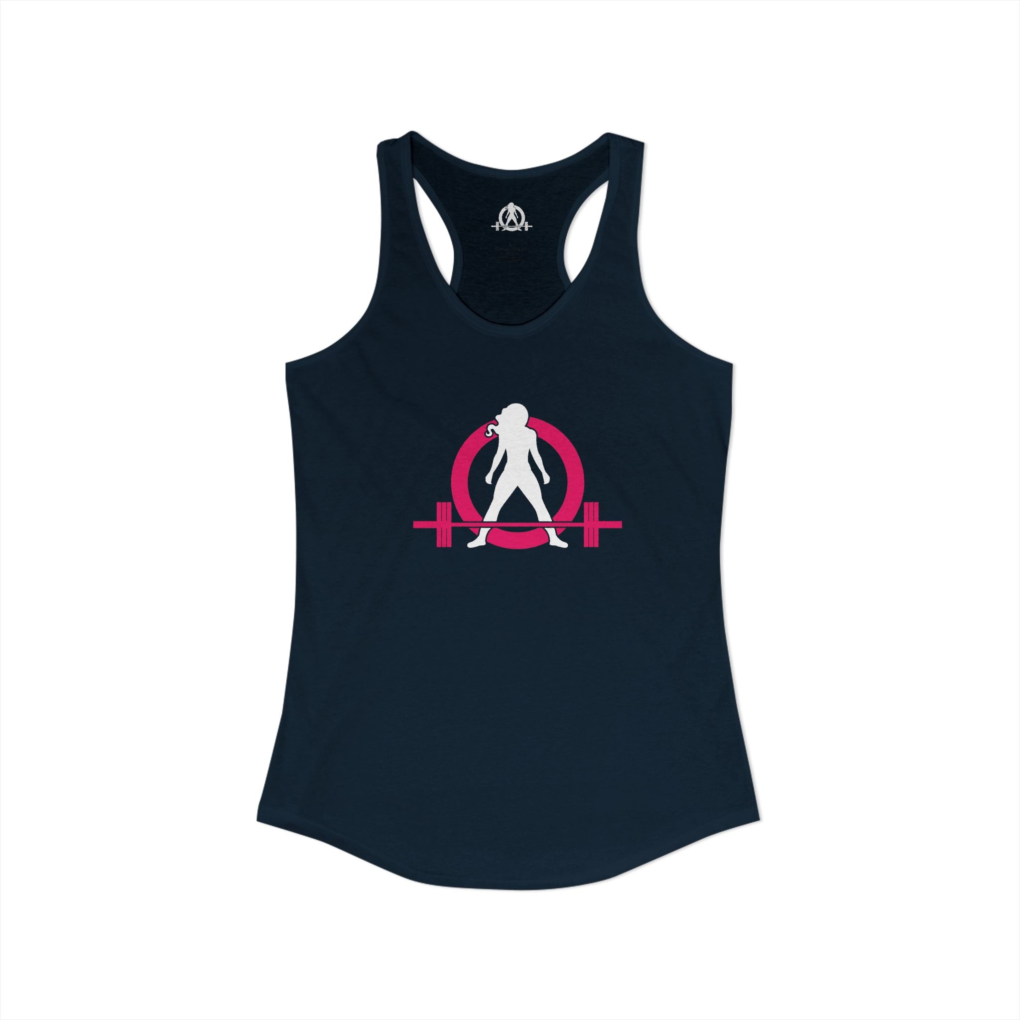 Strong Is Beautiful - Women's Ideal Racerback Tank - Classic Logo Front & Back