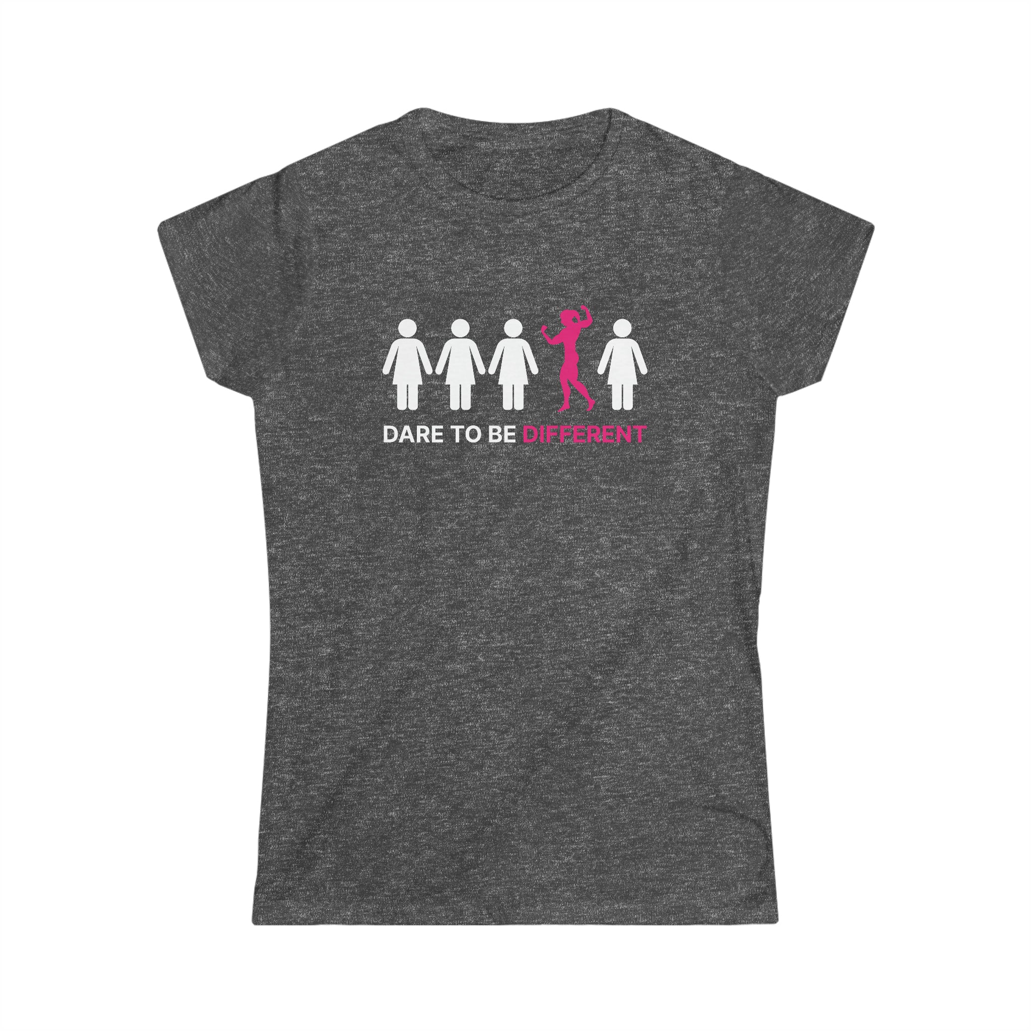 Dare To Be Different - Flex - Women's Softstyle Tee - Logo on Front