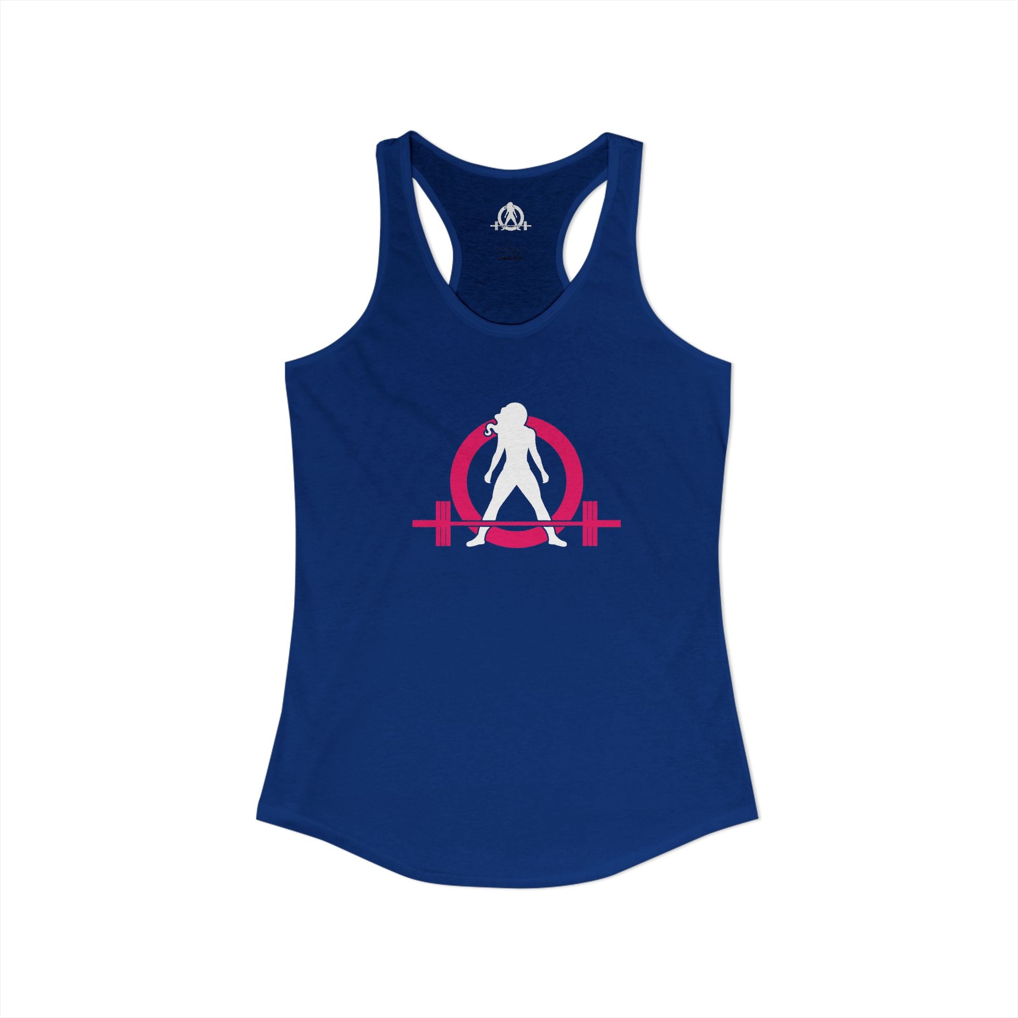 Strong Is Beautiful - Women's Ideal Racerback Tank - Classic Logo Front & Back