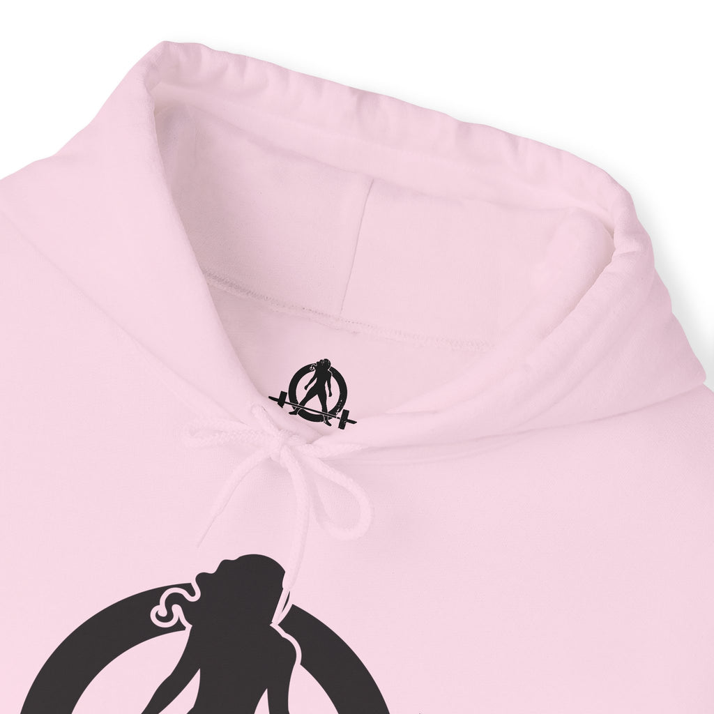Iron Sharpens Iron - Unisex Heavy Blend Hooded Sweatshirt - Black Print on Front & Back