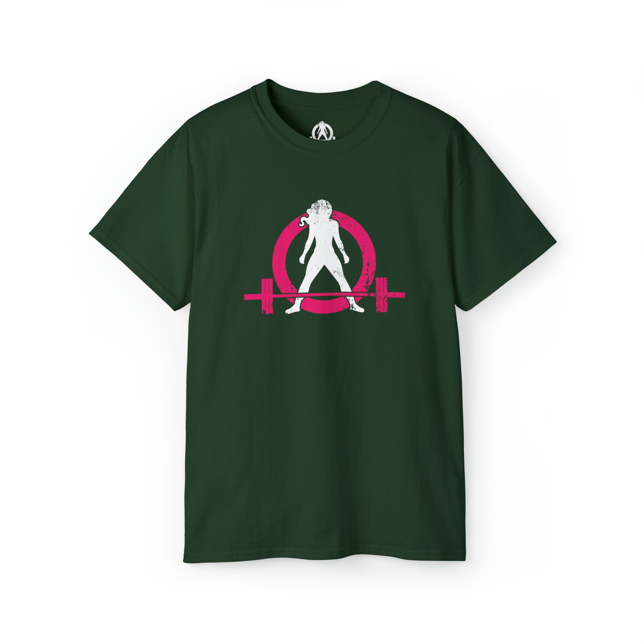 Strong Not Skinny - Unisex Ultra Cotton Tee - Color Distressed Logo