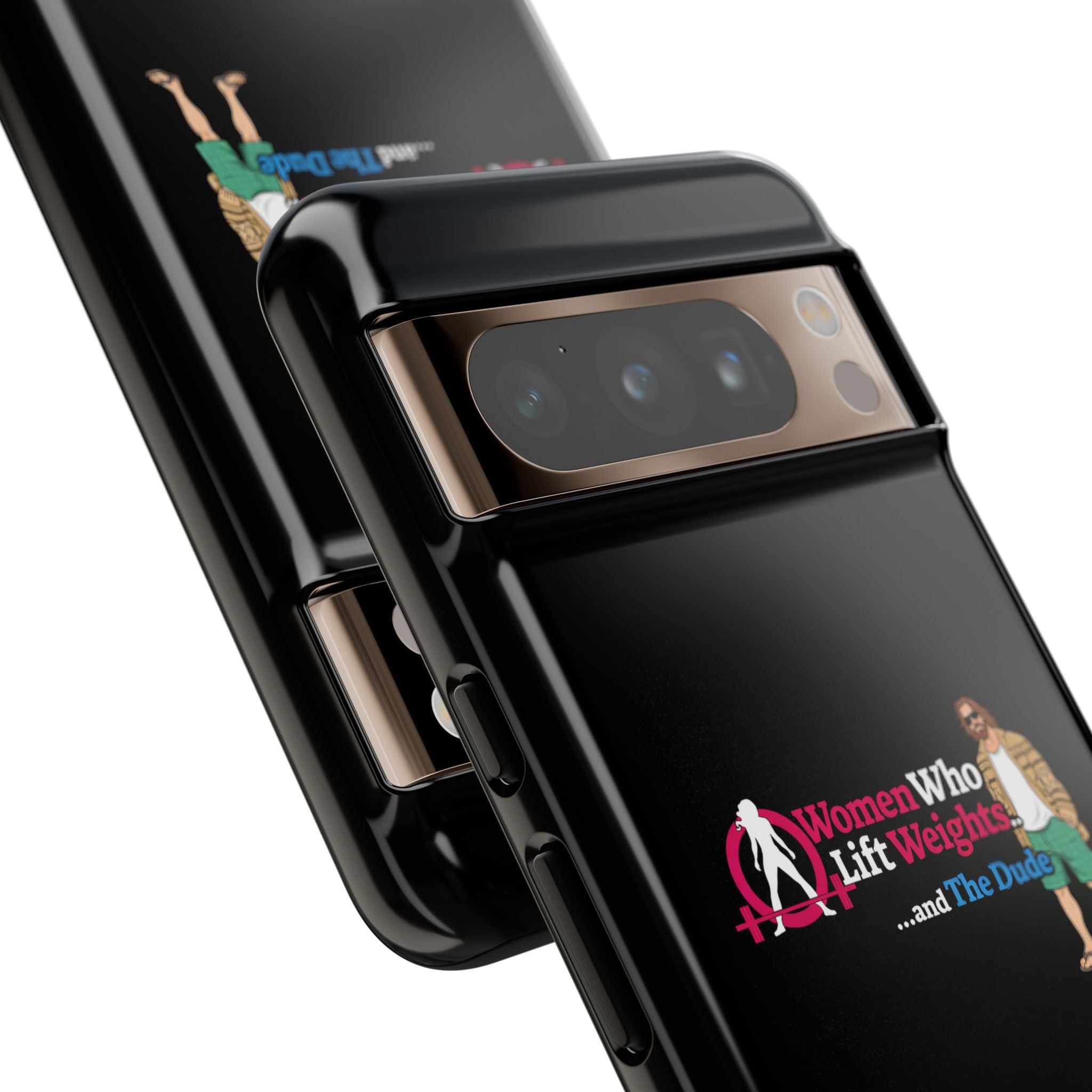 WWLW and The Dude 😎 - Tough Phone Cases