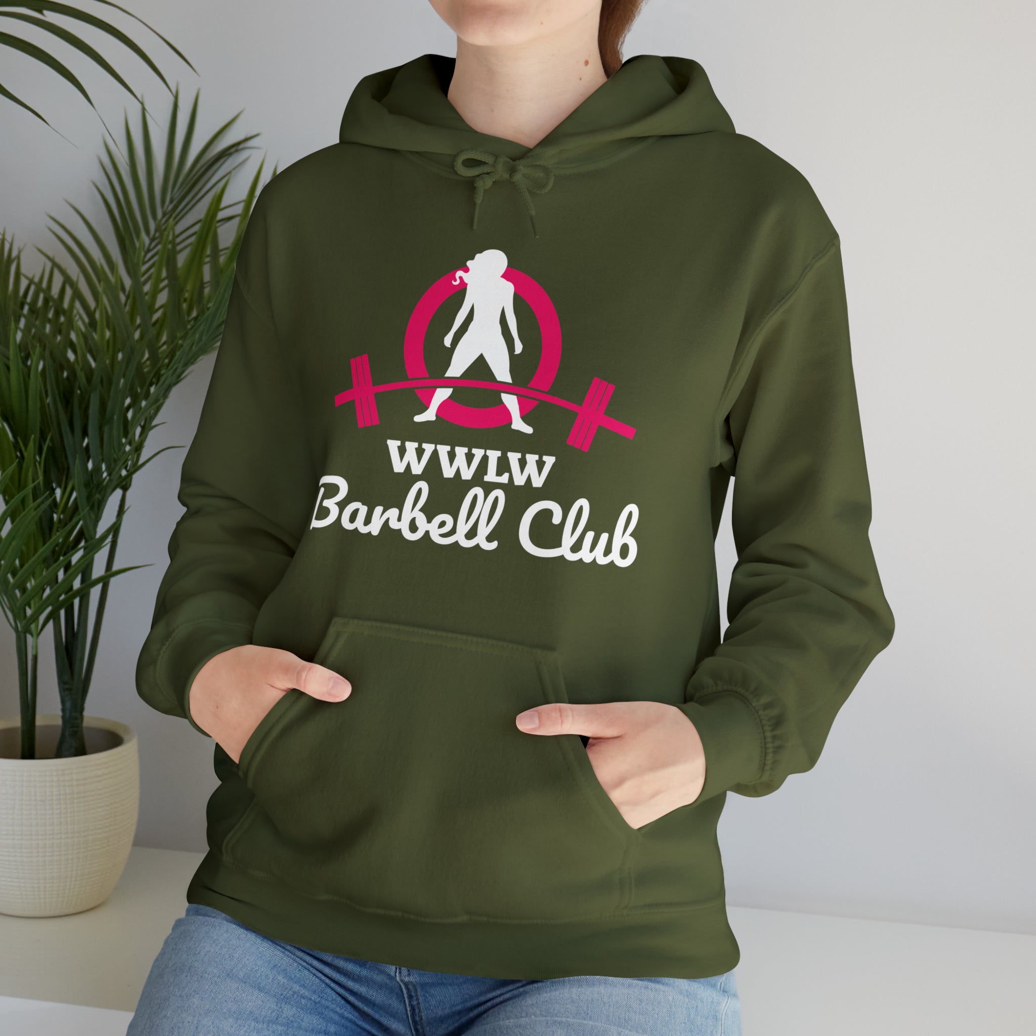 Barbell Club Classic Logo - Unisex Heavy Blend Hooded Sweatshirt