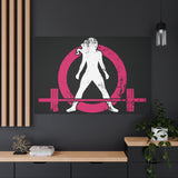 WWLW Distressed Logo - Fitness Motivation - Canvas