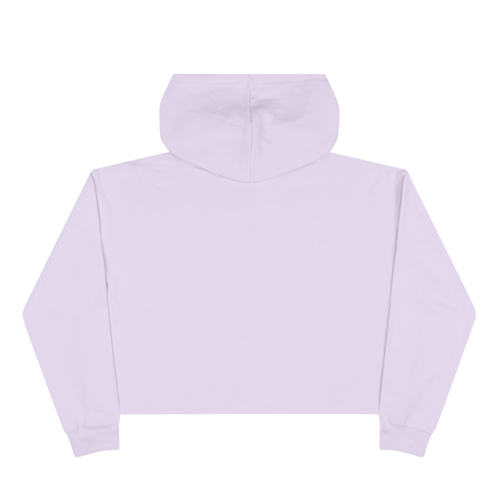 Lift Like A Girl - Empowered Crop Hoodie – For Strong Women Who Lift - Black Logo