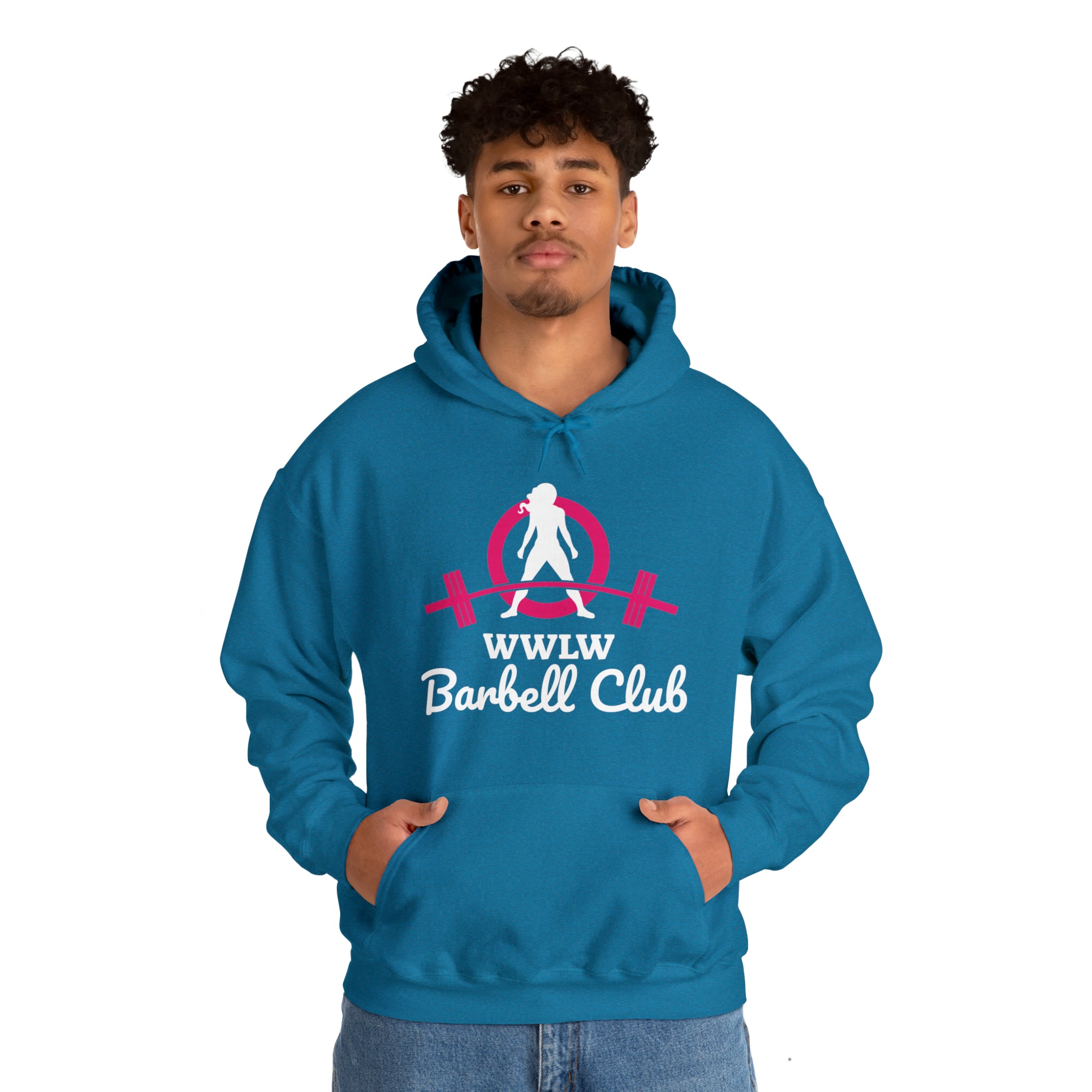 Barbell Club Classic Logo - Unisex Heavy Blend Hooded Sweatshirt