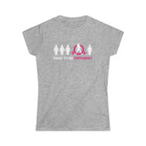 Dare To Be Different - Deadlift - Women's Softstyle Tee - Logo on Front