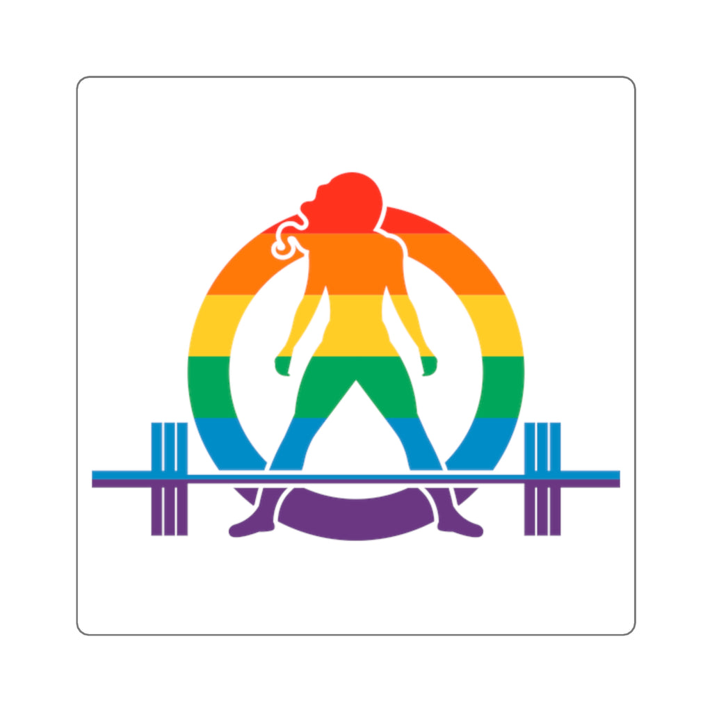 Square Stickers - WWLW Pride Logo