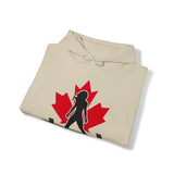 Canada Logo - Unisex Heavy Blend Hooded Sweatshirt - Canada Logo Light - Plain Back