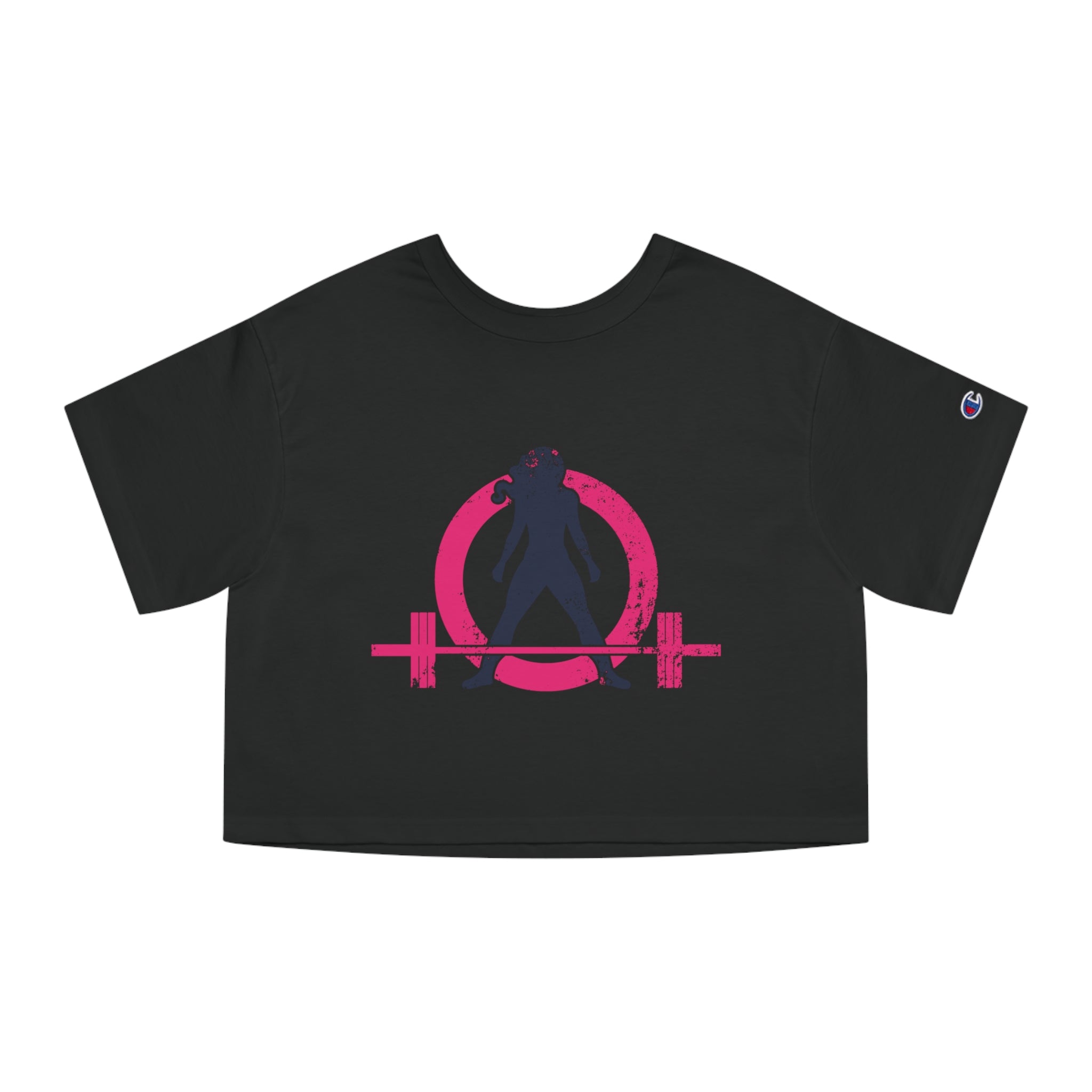 Champion Women's Heritage Cropped T-Shirt - Distressed Color