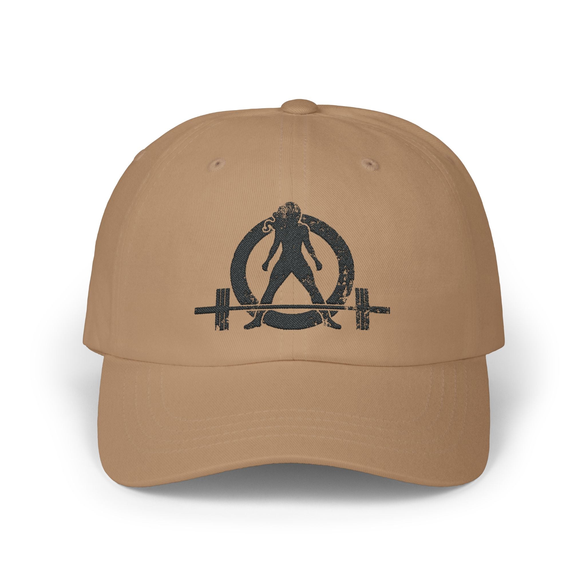 Copy of Classic Dad Cap - Black Distressed Logo