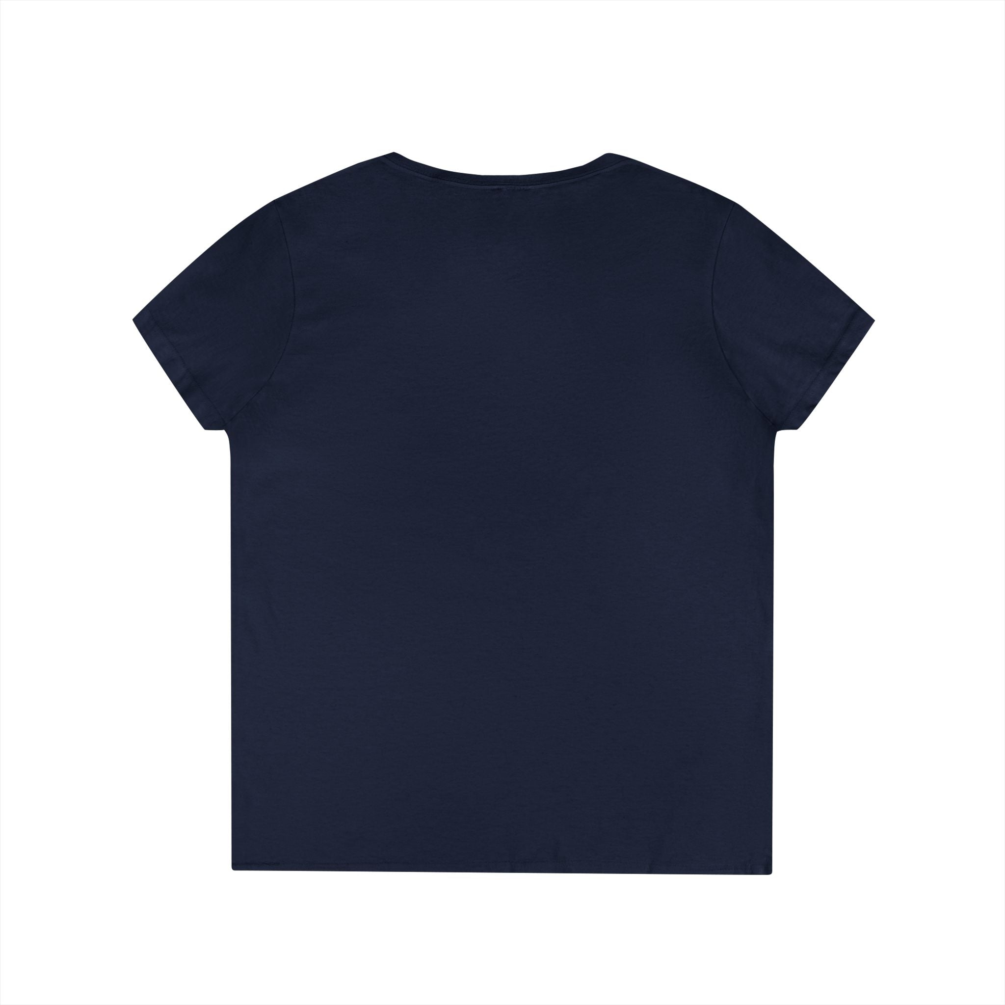 Ladies' V-Neck T-Shirt - Classic Light Logo