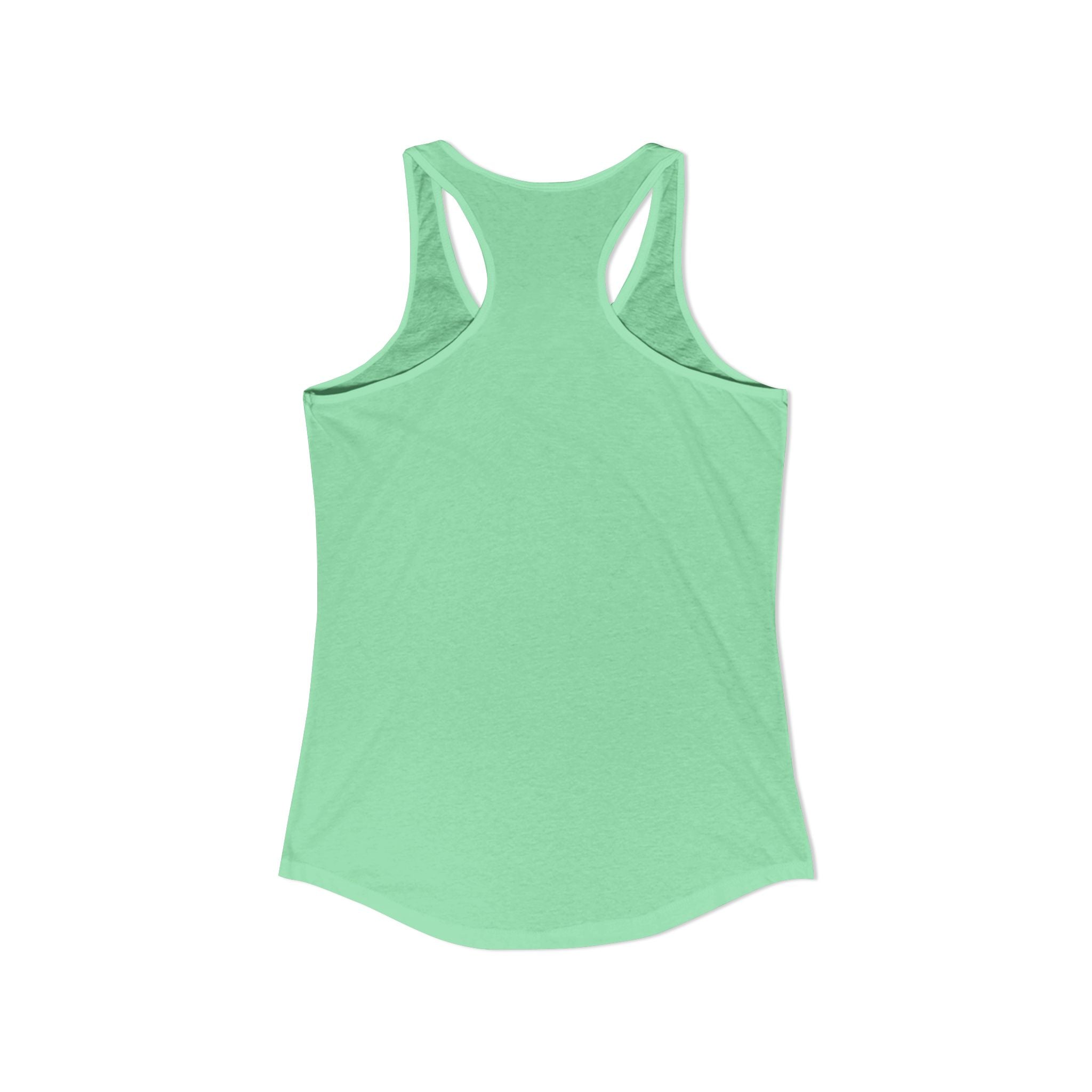 Lift Weights & Hang Out With My Dog  - Dark Logo - Women's Ideal Racerback Tank