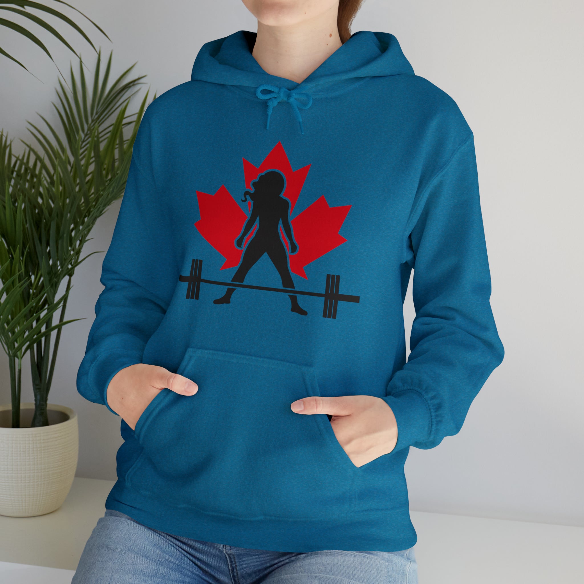 Canada Logo - Strong Is Beautiful - Unisex Heavy Blend Hooded Sweatshirt