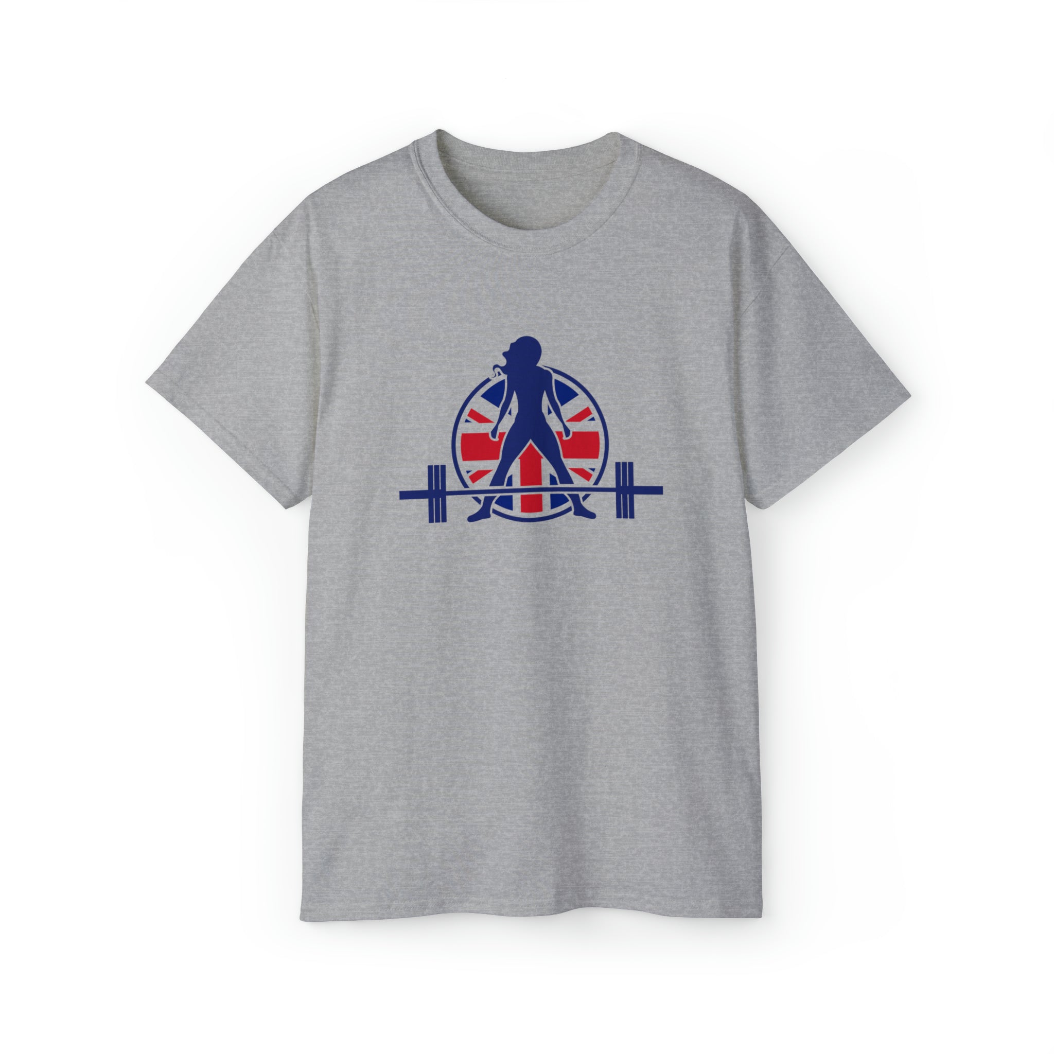 Unisex Ultra Cotton Tee - UK Logo Light - Plain Back