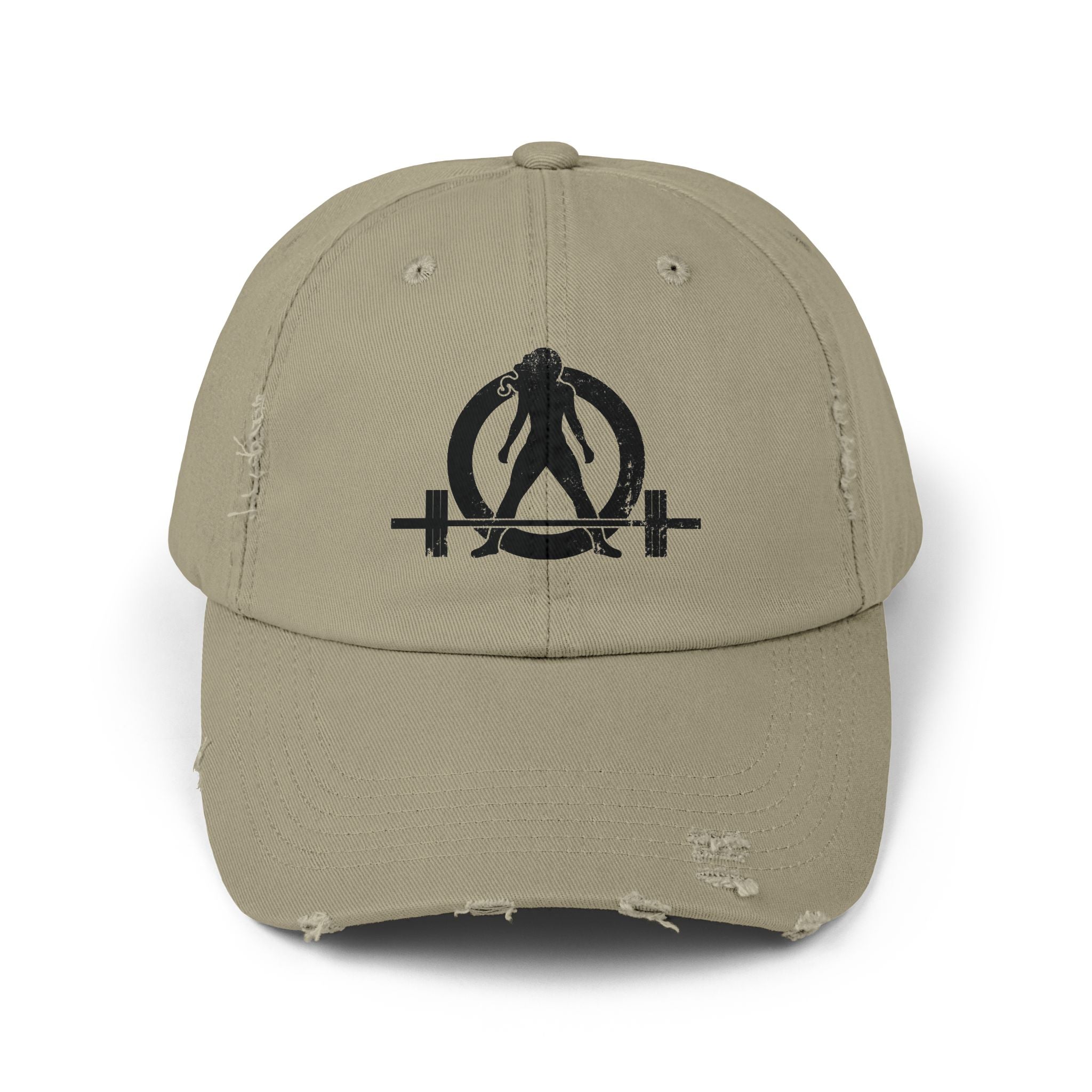 WWLW Unisex Distressed Cap - Classic Black Logo
