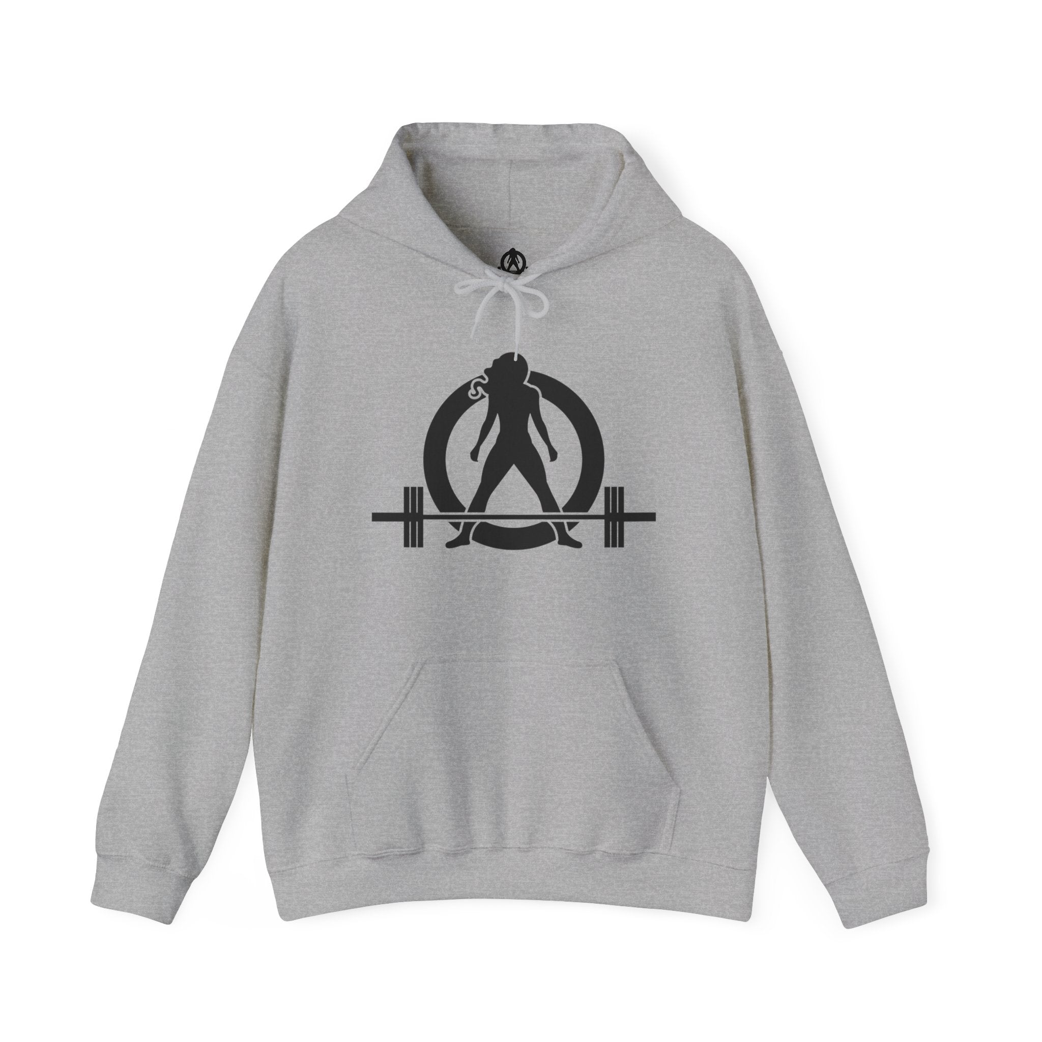 45 + 45 = 135 - Unisex Heavy Blend Hooded Sweatshirt  - Front & Back Print Black