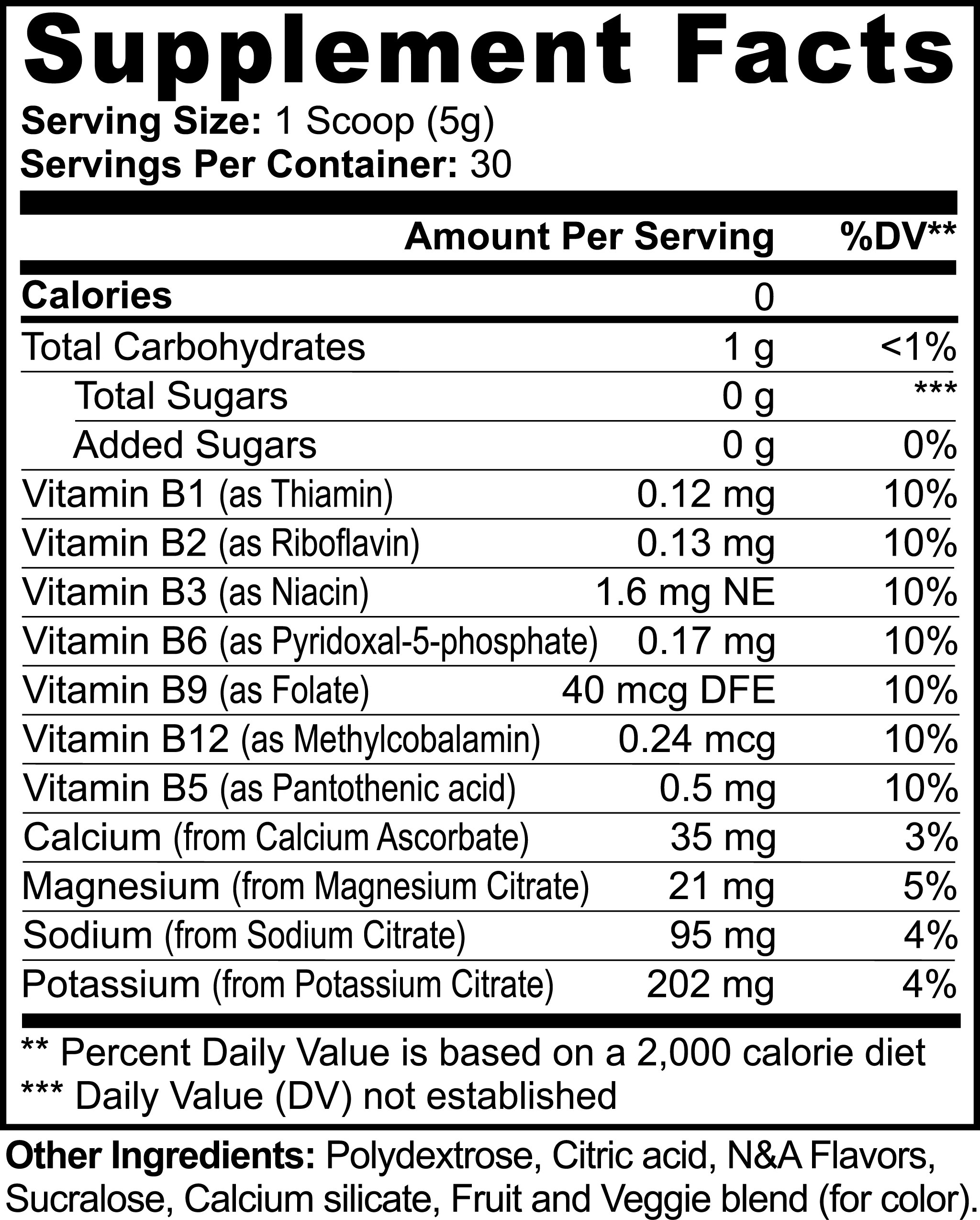 Electrolytes+ (Passion Fruit)