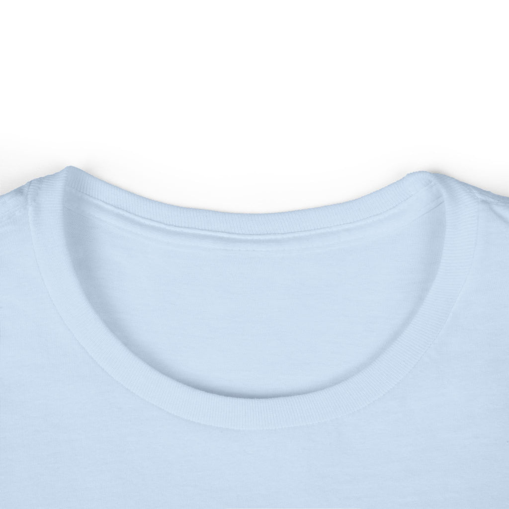 Lift Heavy Swing Fast - Women's Softstyle Tee - Black Logo