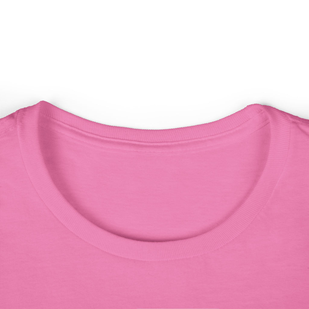 Lift Heavy Swing Fast - Women's Softstyle Tee - Black Logo