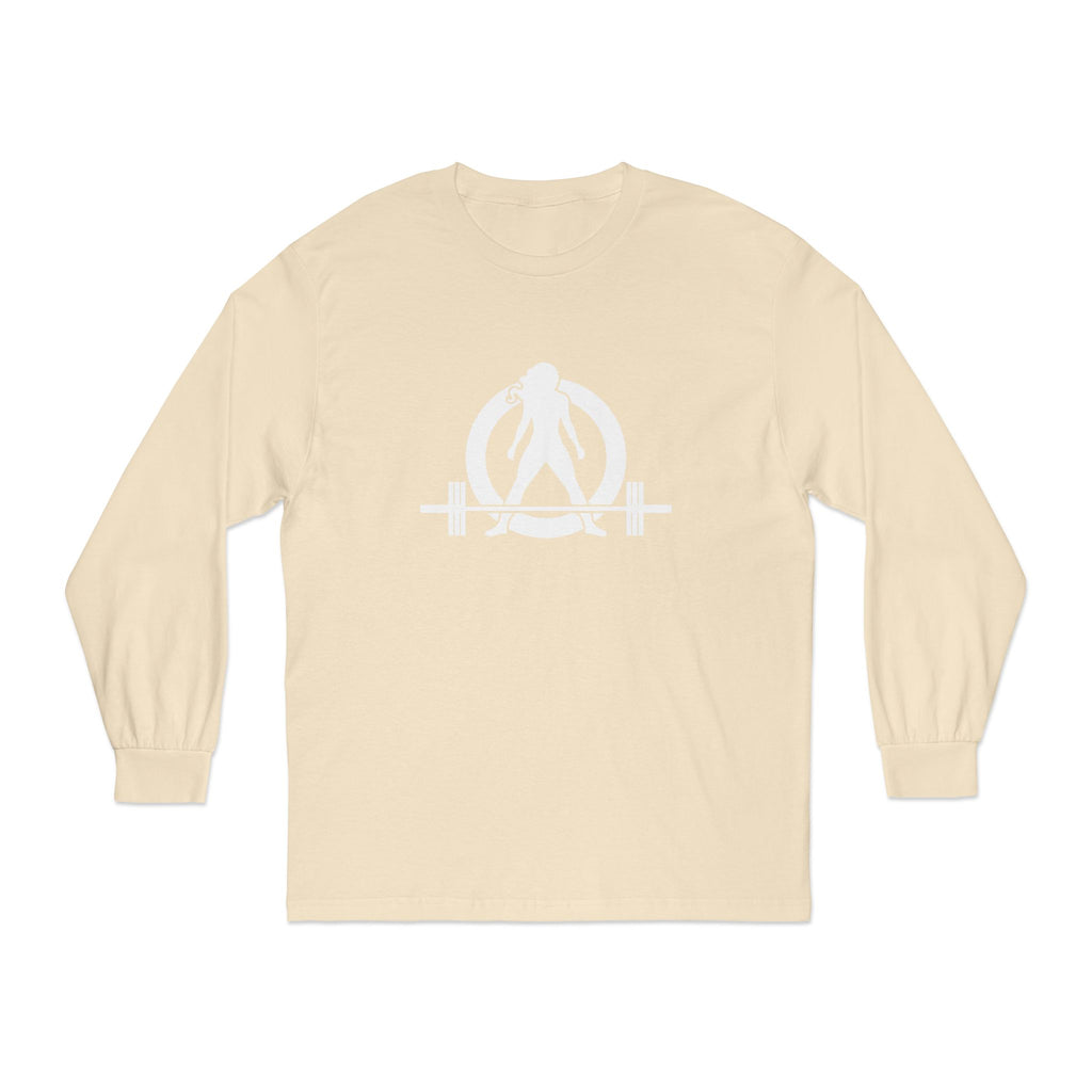 The Bar Is Loaded - Unisex Long Sleeve T-Shirt - White Logo