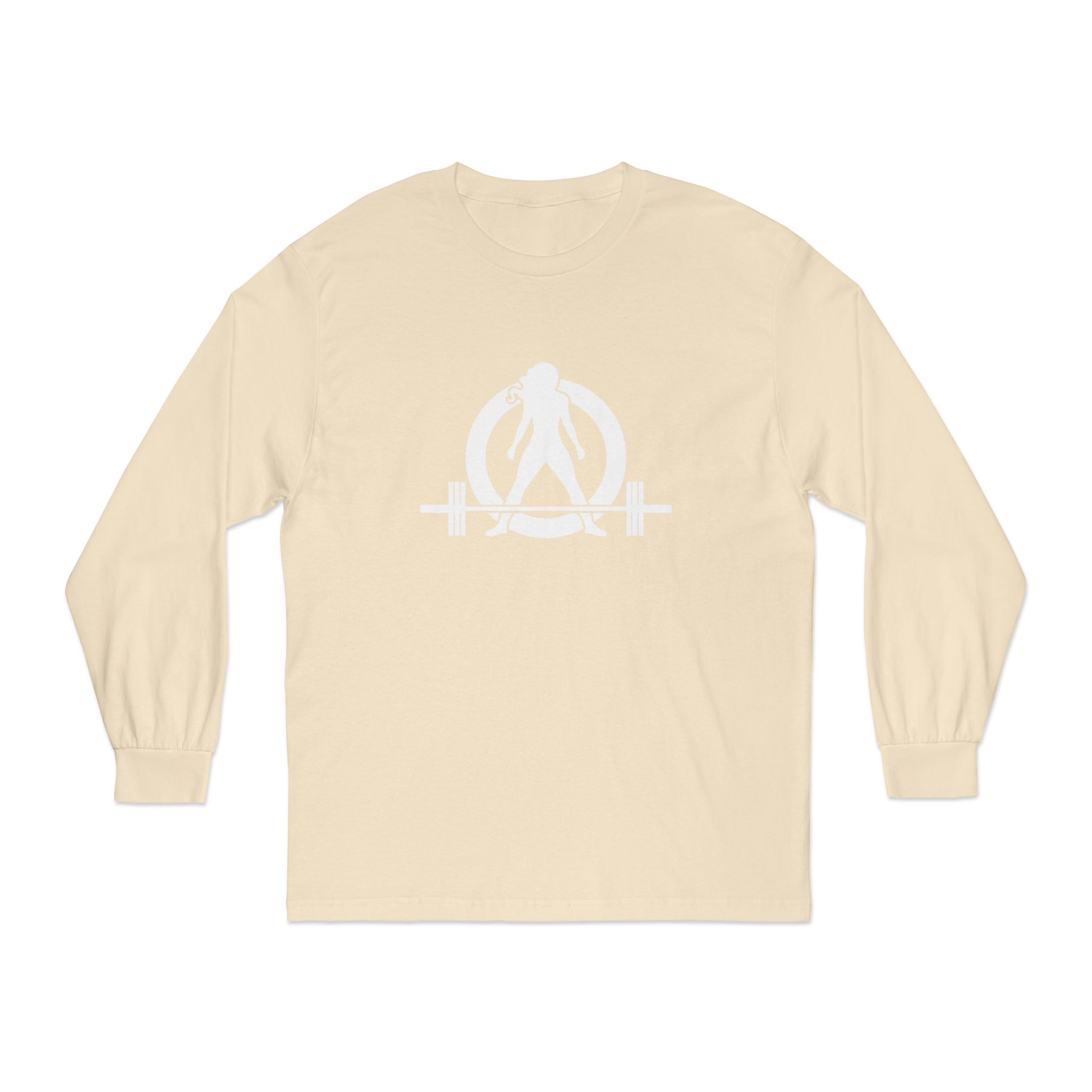 The Bar Is Loaded - Unisex Long Sleeve T-Shirt - White Logo