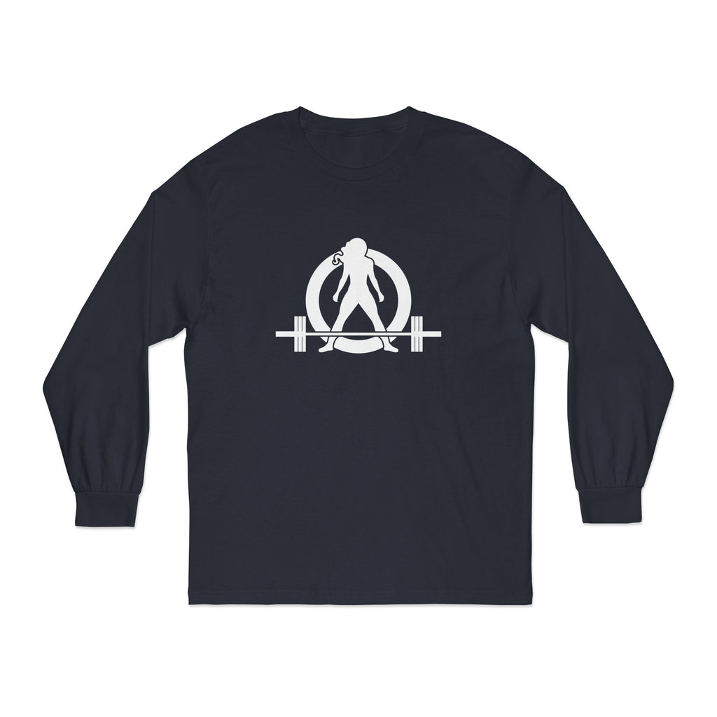 The Bar Is Loaded - Unisex Long Sleeve T-Shirt - White Logo