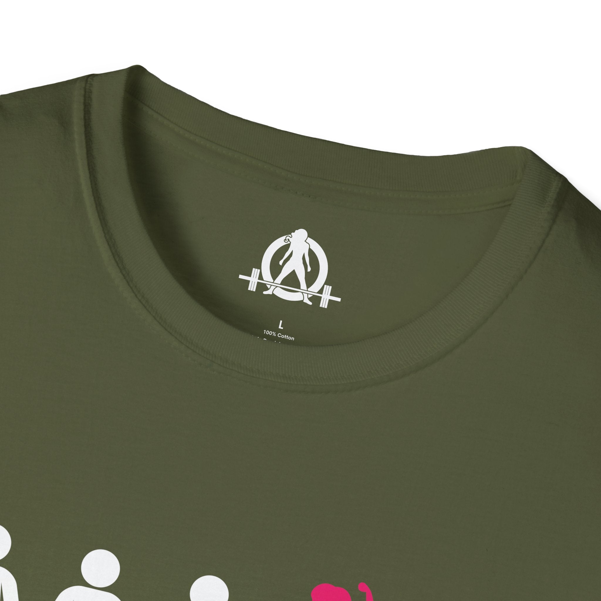 Dare To Be Different - Flex - Unisex Softstyle T-Shirt - Logo Front