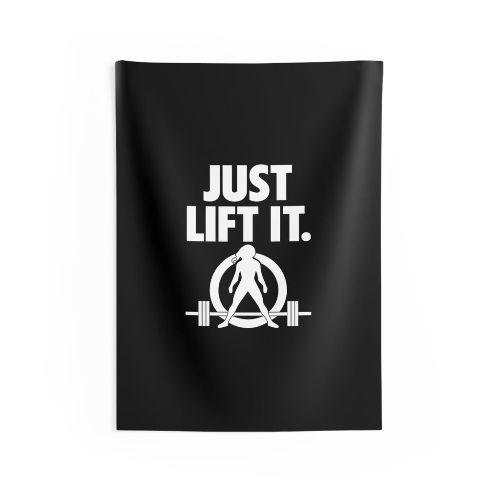 Just Lift It - Indoor Wall Tapestry