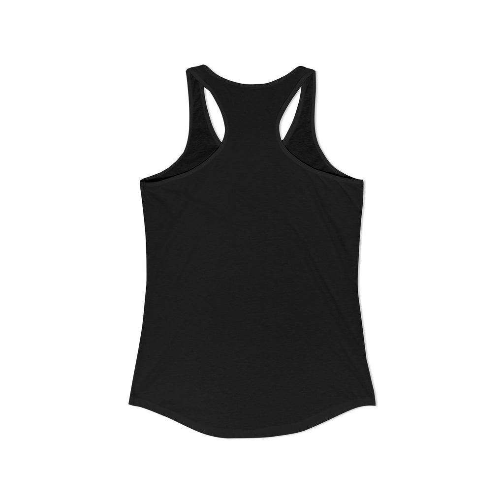 Heavy Weights Barbell Club - Women's Ideal Racerback Tank - Classic Logo - Plain Back
