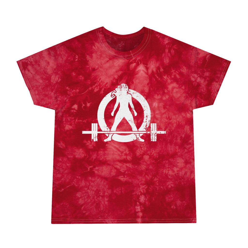 Crystal Tie-Dye Tee — WWLW White Distressed Logo