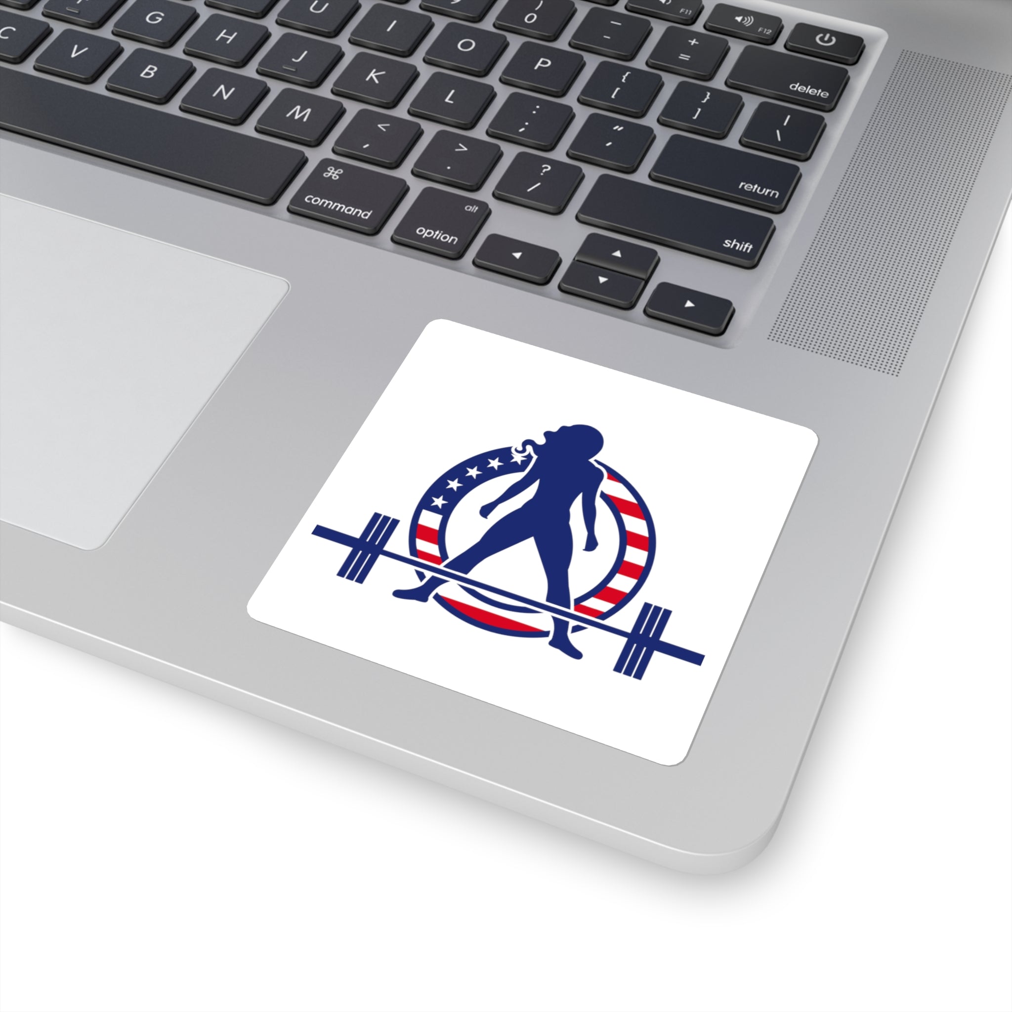 USA Logo - Square Stickers - USA Logo - Classic Light
