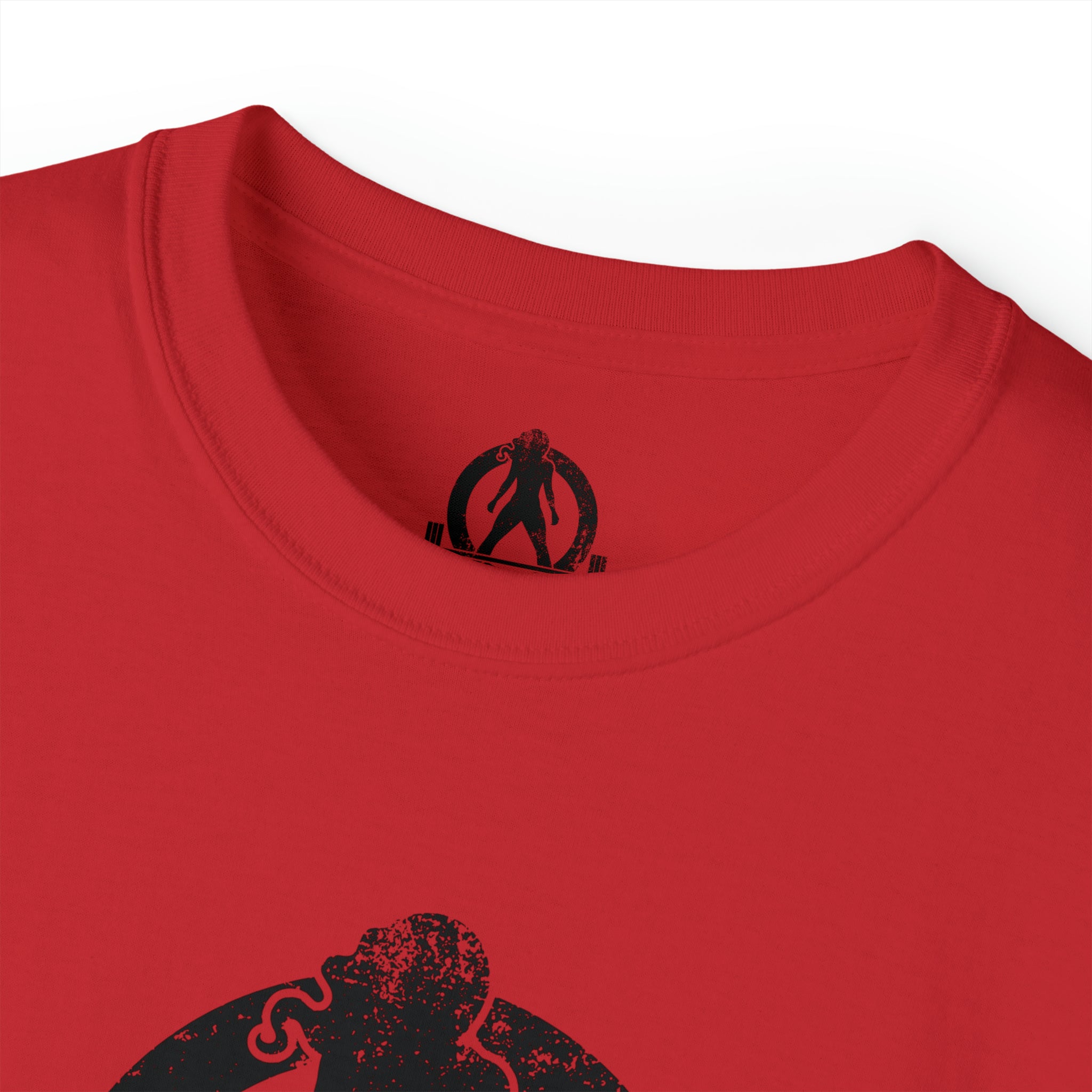 Distressed - Unisex Ultra Cotton Tee - Black Logo