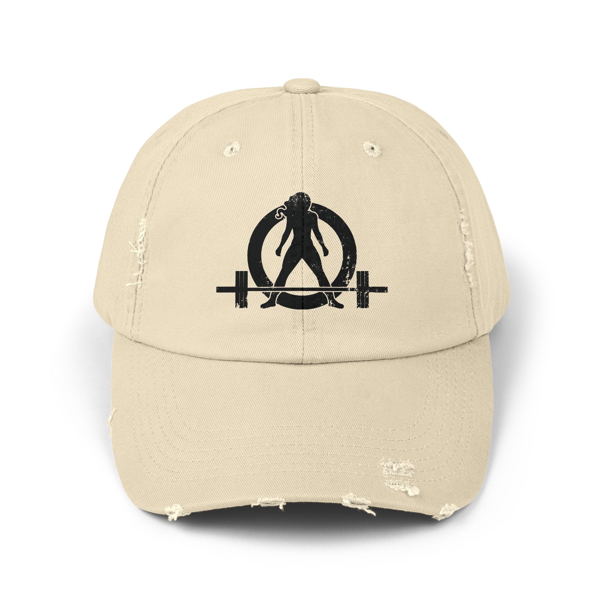 WWLW Unisex Distressed Cap - Classic Black Logo