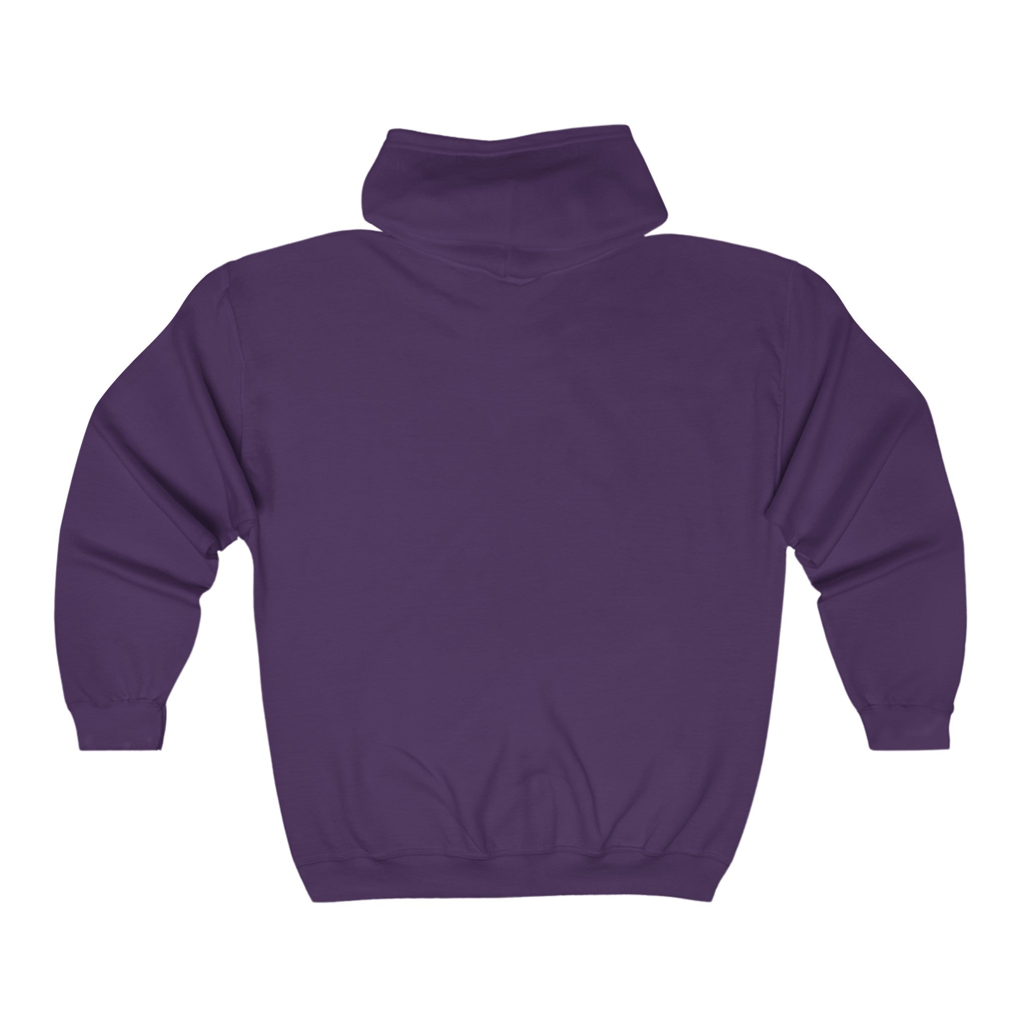Unisex Heavy Blend™ Full Zip Hooded Sweatshirt - Classic Dark Logo