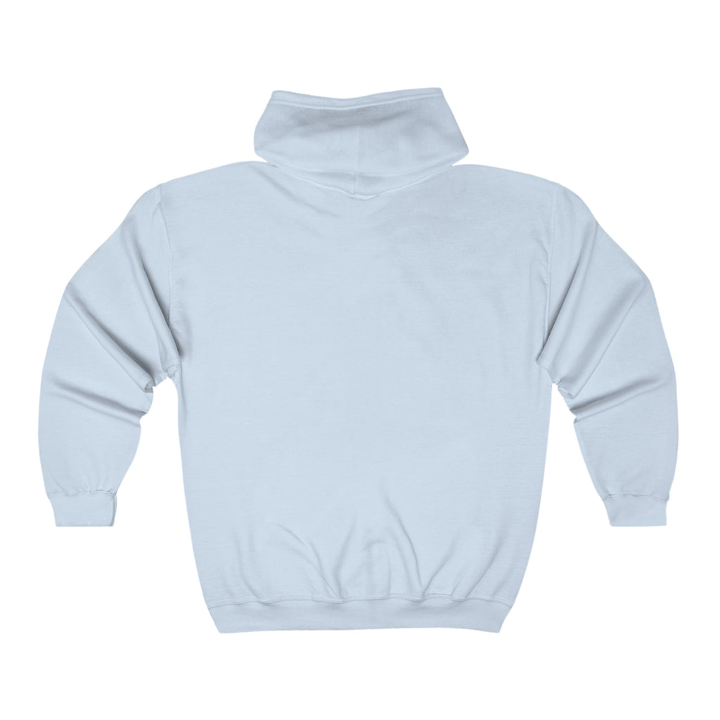 Unisex Heavy Blend™ Full Zip Hooded Sweatshirt - Classic Dark Logo