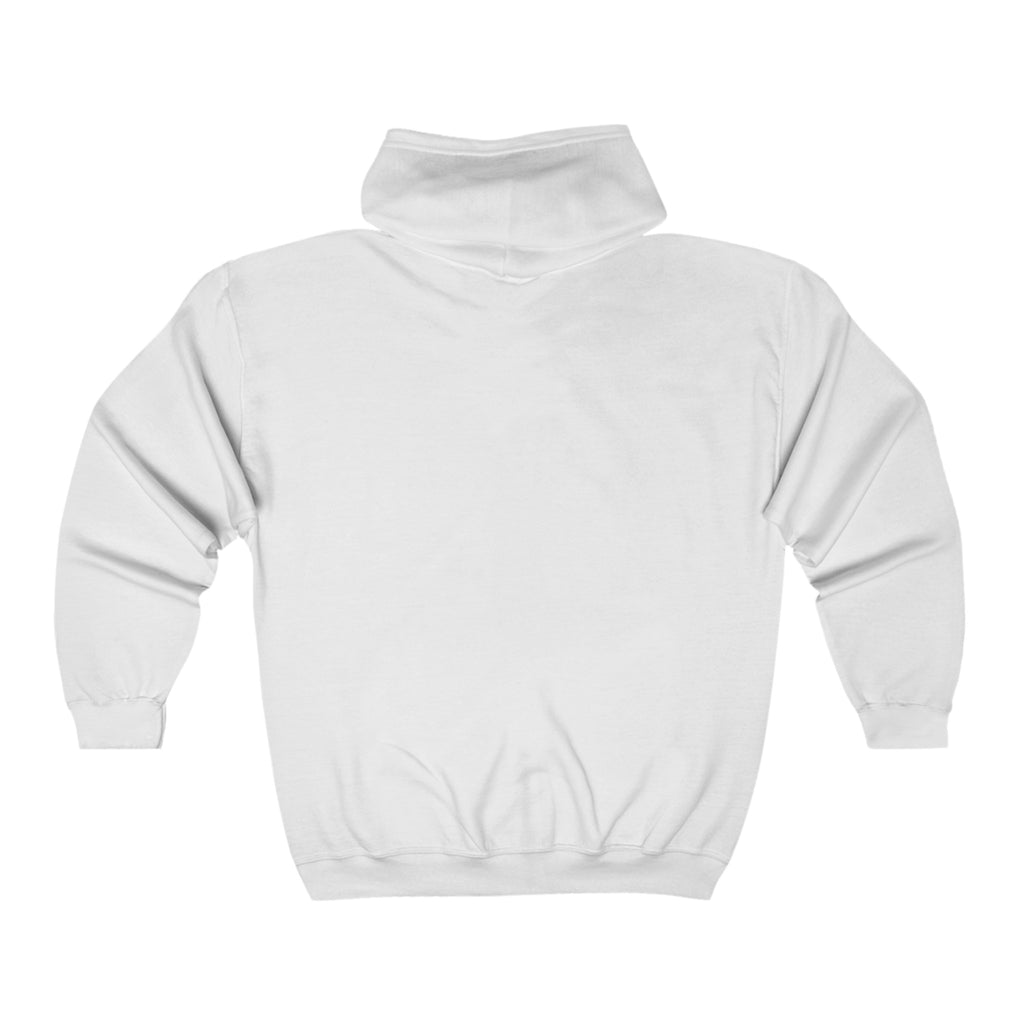 Unisex Heavy Blend™ Full Zip Hooded Sweatshirt - Classic Dark Logo