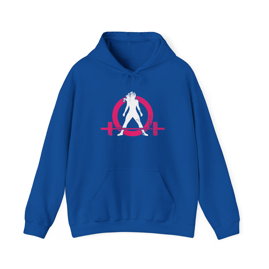 WWLW Hoodie – Unisex Heavy Blend™ Hooded Sweatshirt (Color Distressed Logo, Plain Back) 🎨💪