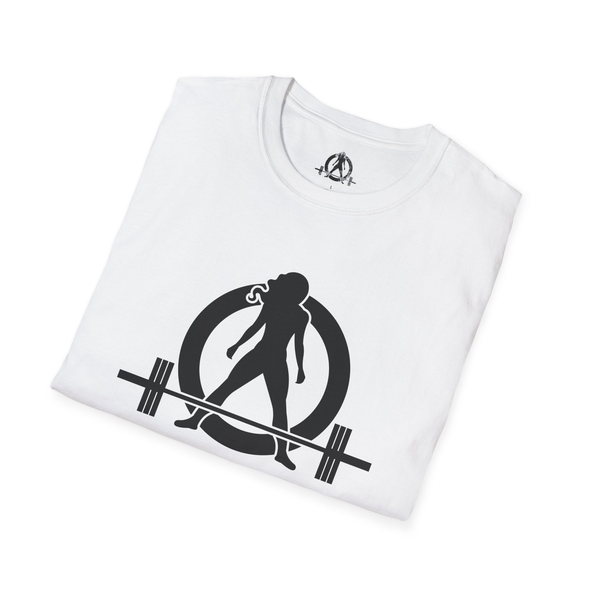 Iron Sharpens Iron - Unisex Softstyle T-Shirt - Black Logo Front & Back