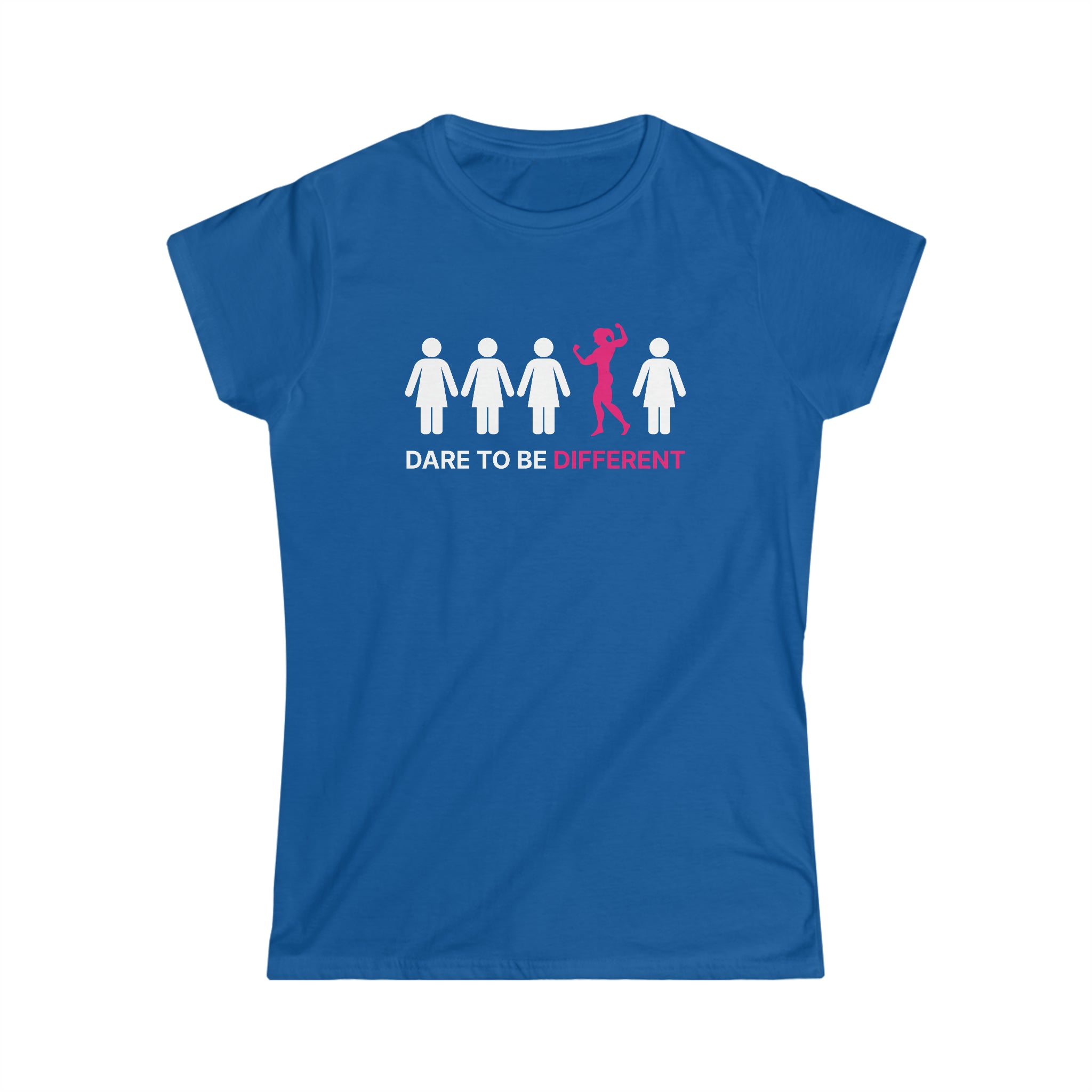 Dare To Be Different - Flex - Women's Softstyle Tee - Logo on Front