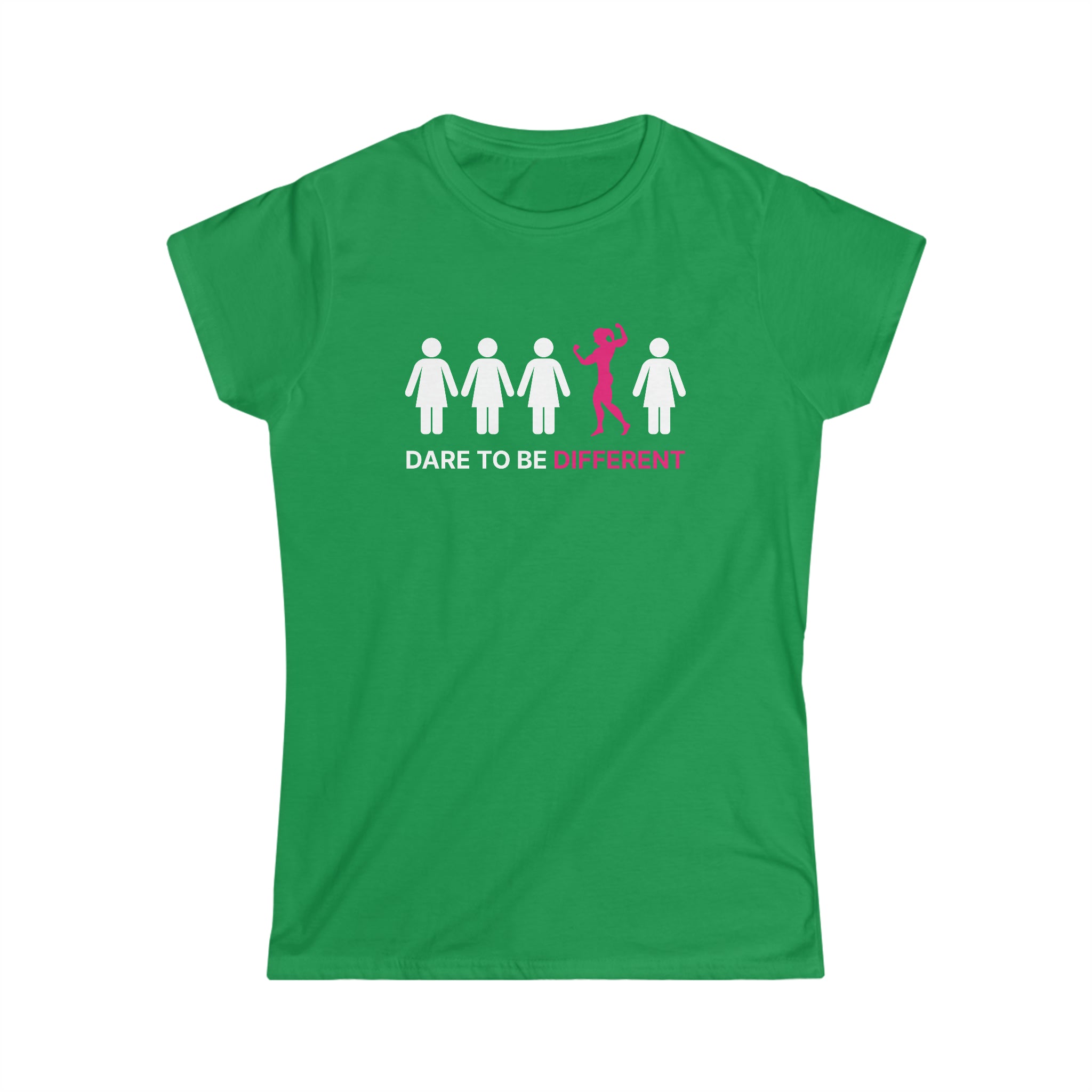 Dare To Be Different - Flex - Women's Softstyle Tee - Logo on Front