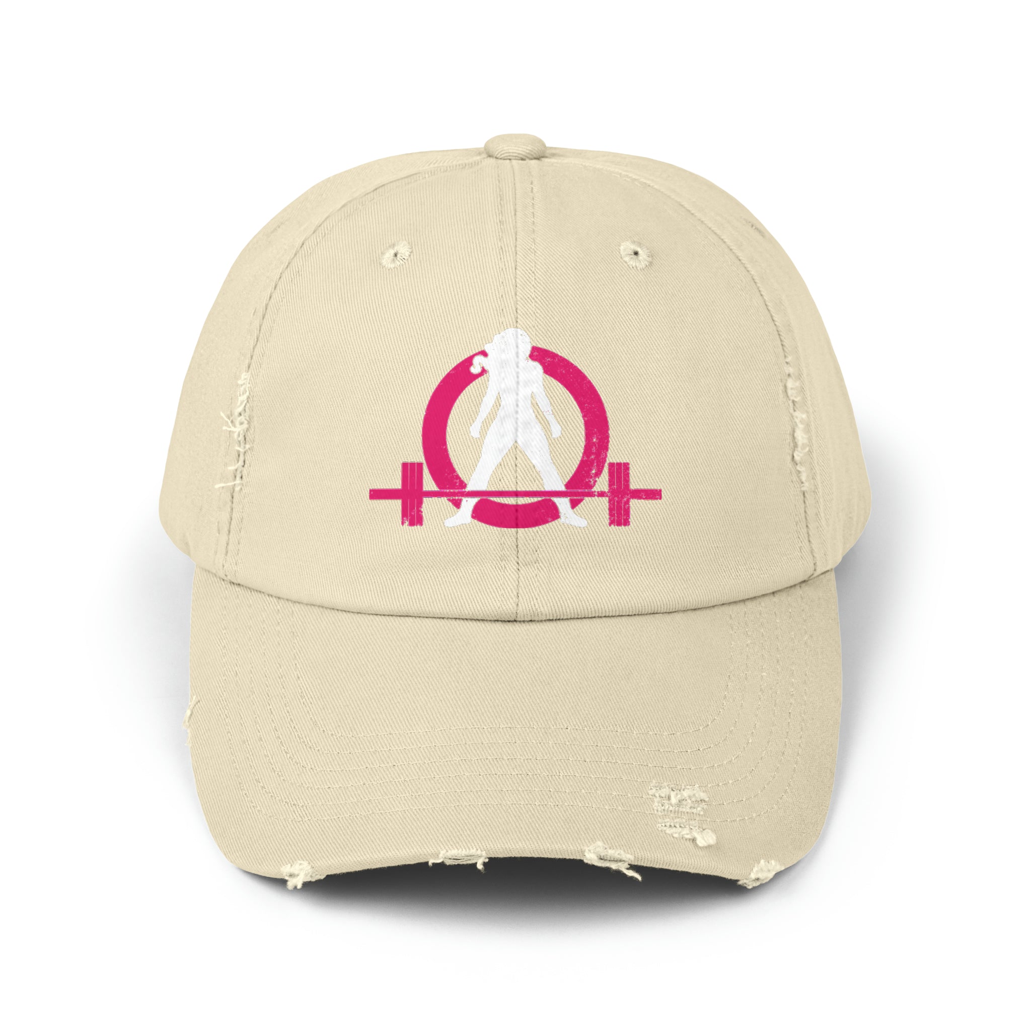 Unisex Distressed Cap - Classic Color Distressed Logo