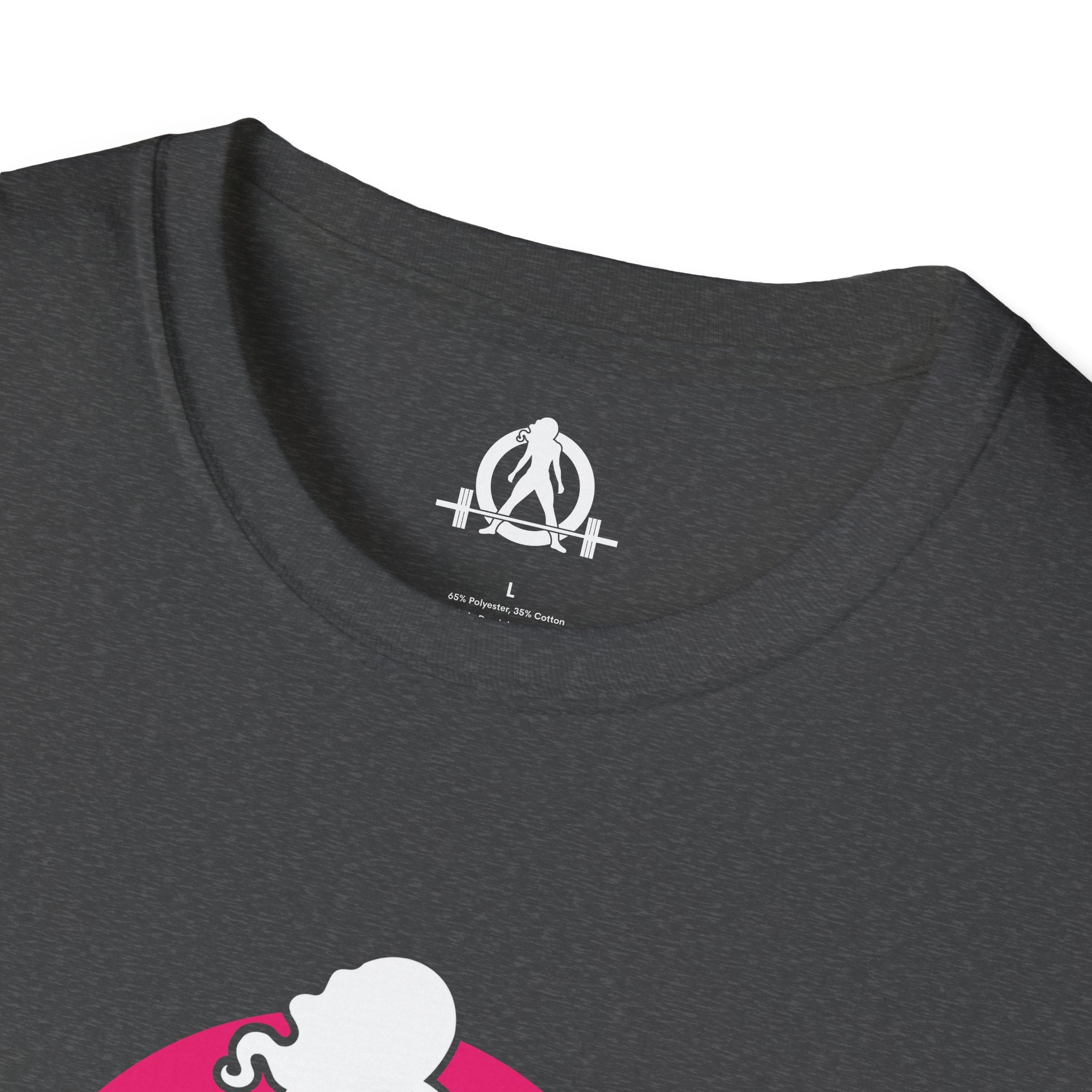 Strong Is Beautiful  - Unisex Softstyle T-Shirt - White Print on on back.