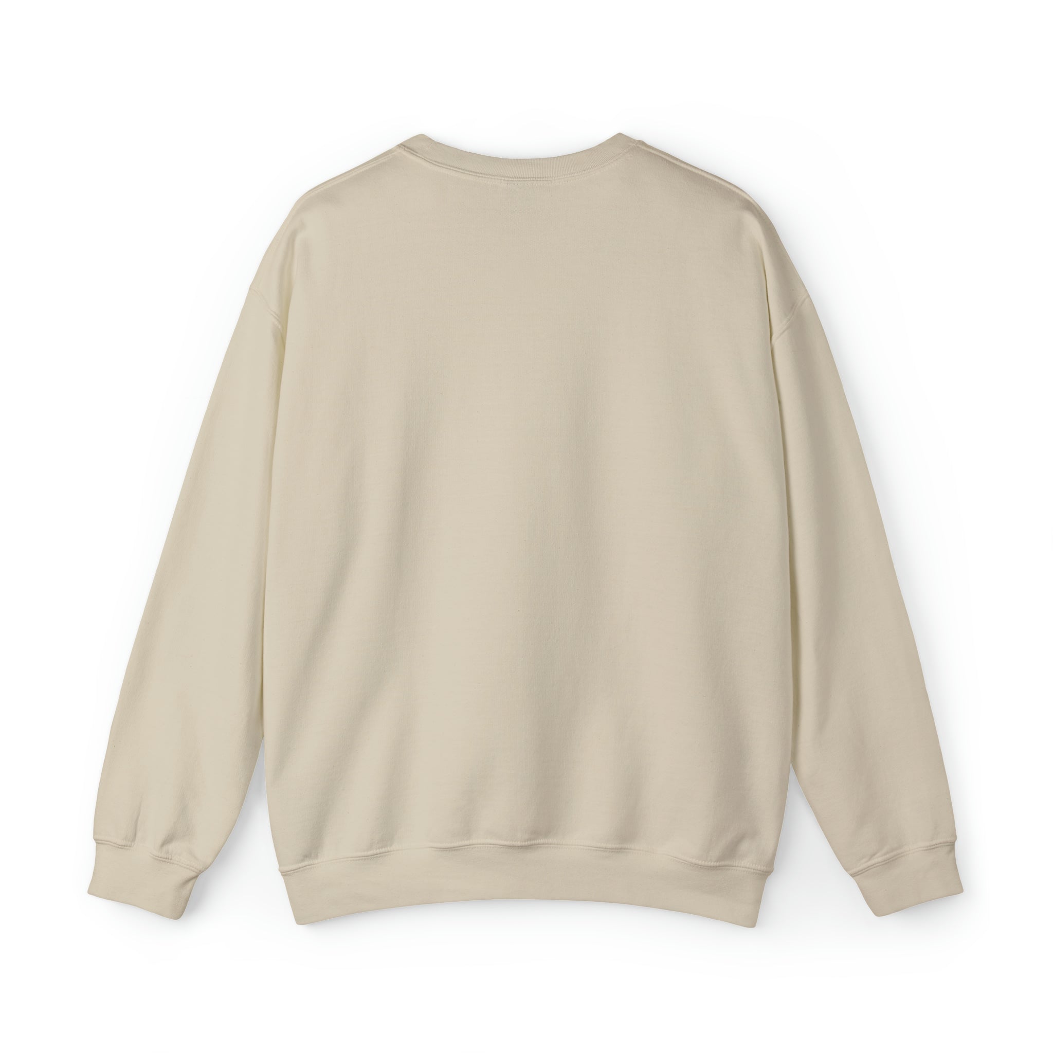 Unisex Heavy Blend™ Crewneck Sweatshirt - Distressed Logo - Plain Back
