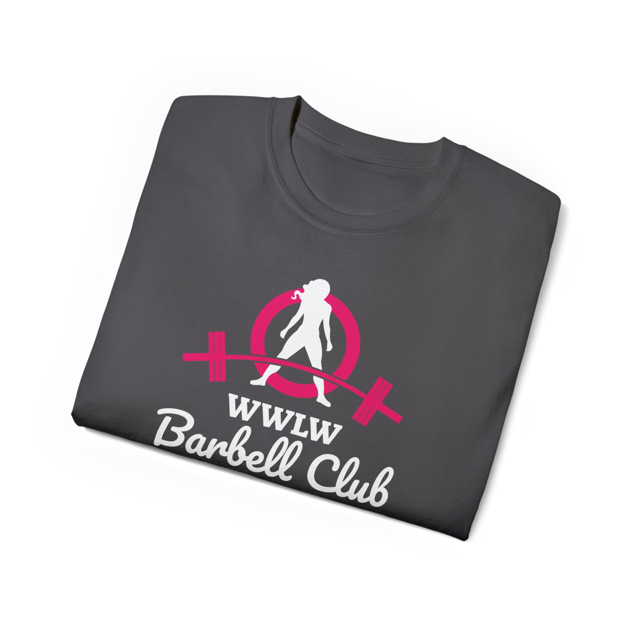 Barbell Club - Unisex Ultra Cotton Tee - Colored Logo Dark